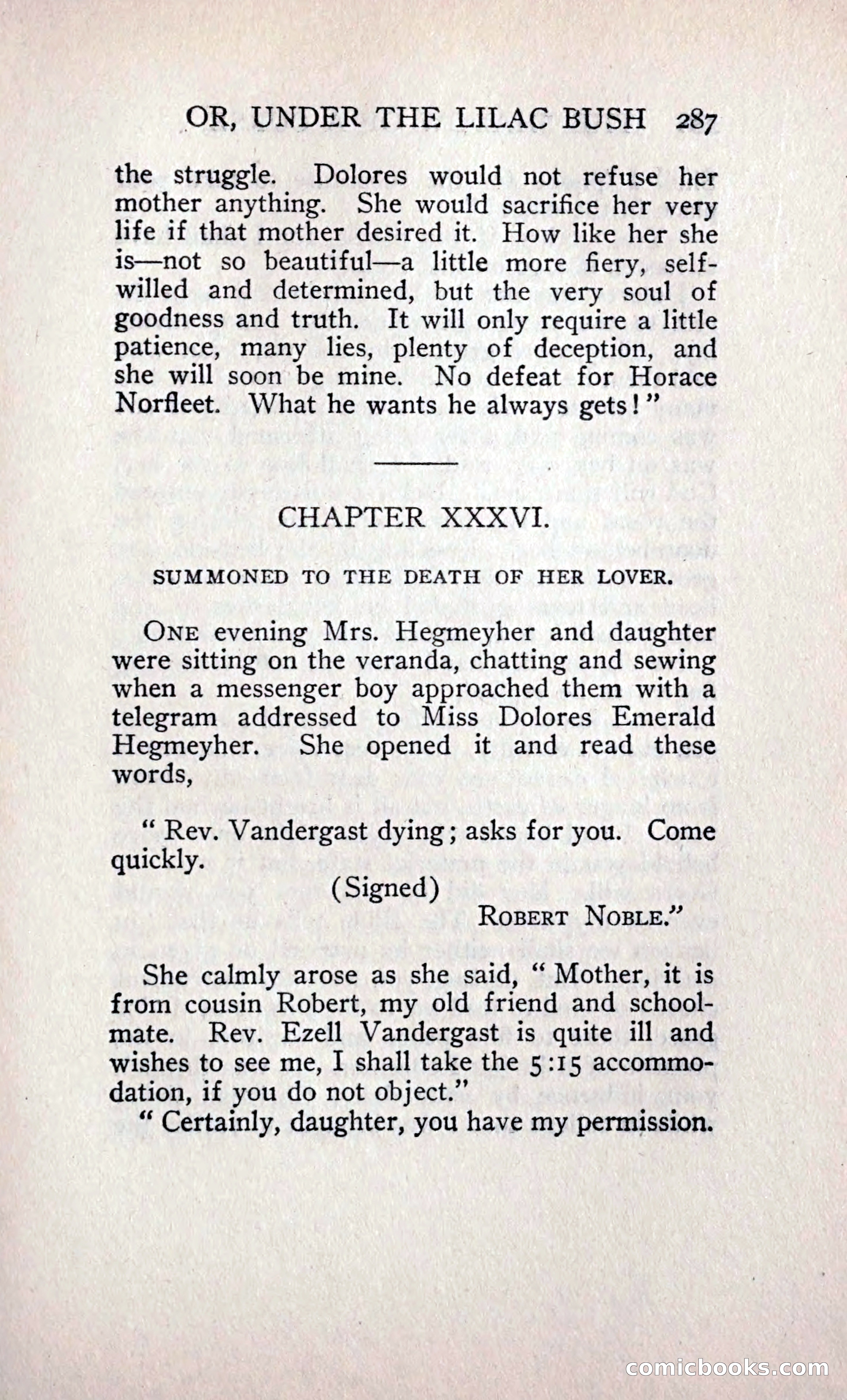 The Shadow of a Curse — page 308 of 399