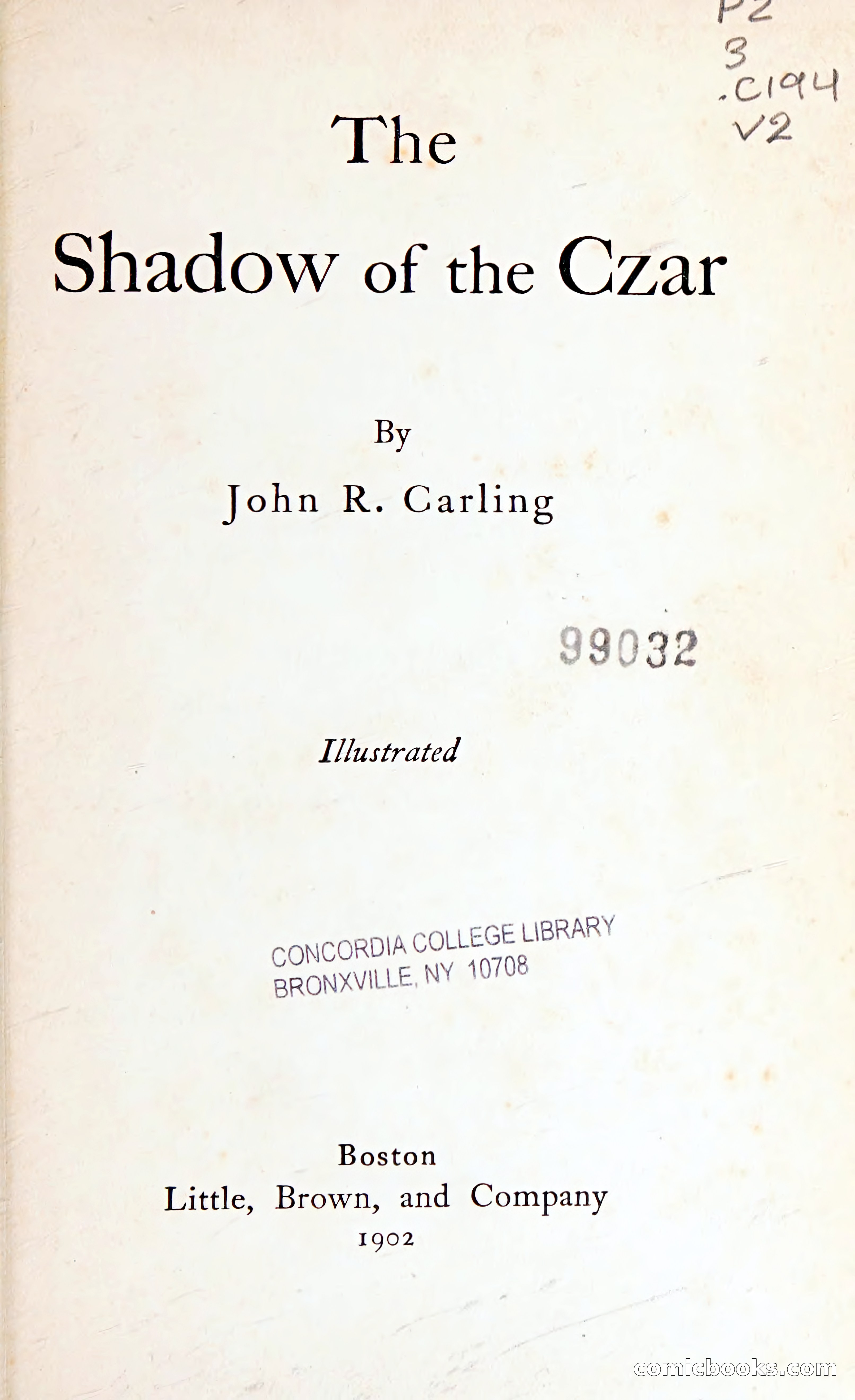 The Shadow of the Czar — page 10 of 399