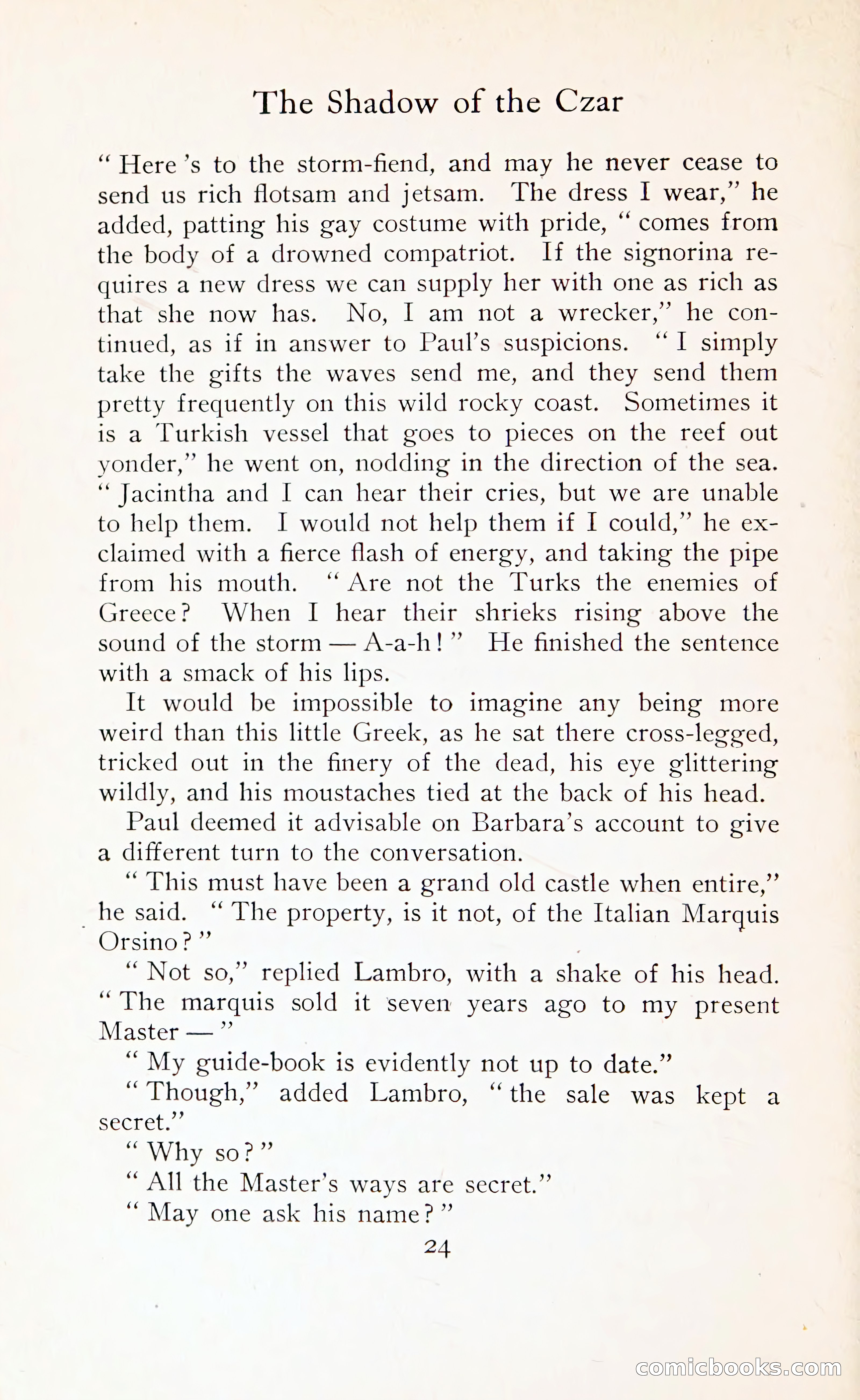 The Shadow of the Czar — page 37 of 399