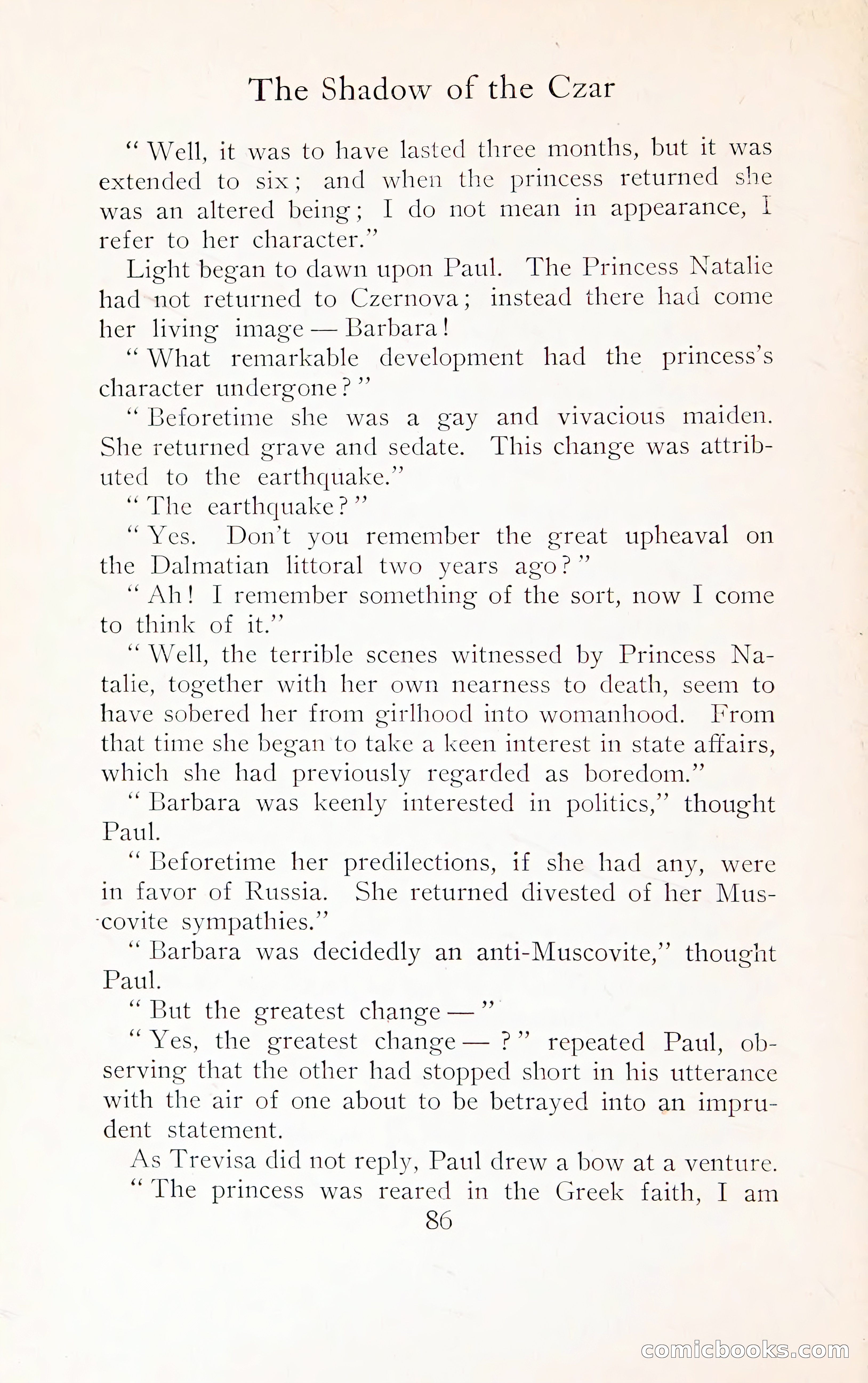 The Shadow of the Czar — page 99 of 399