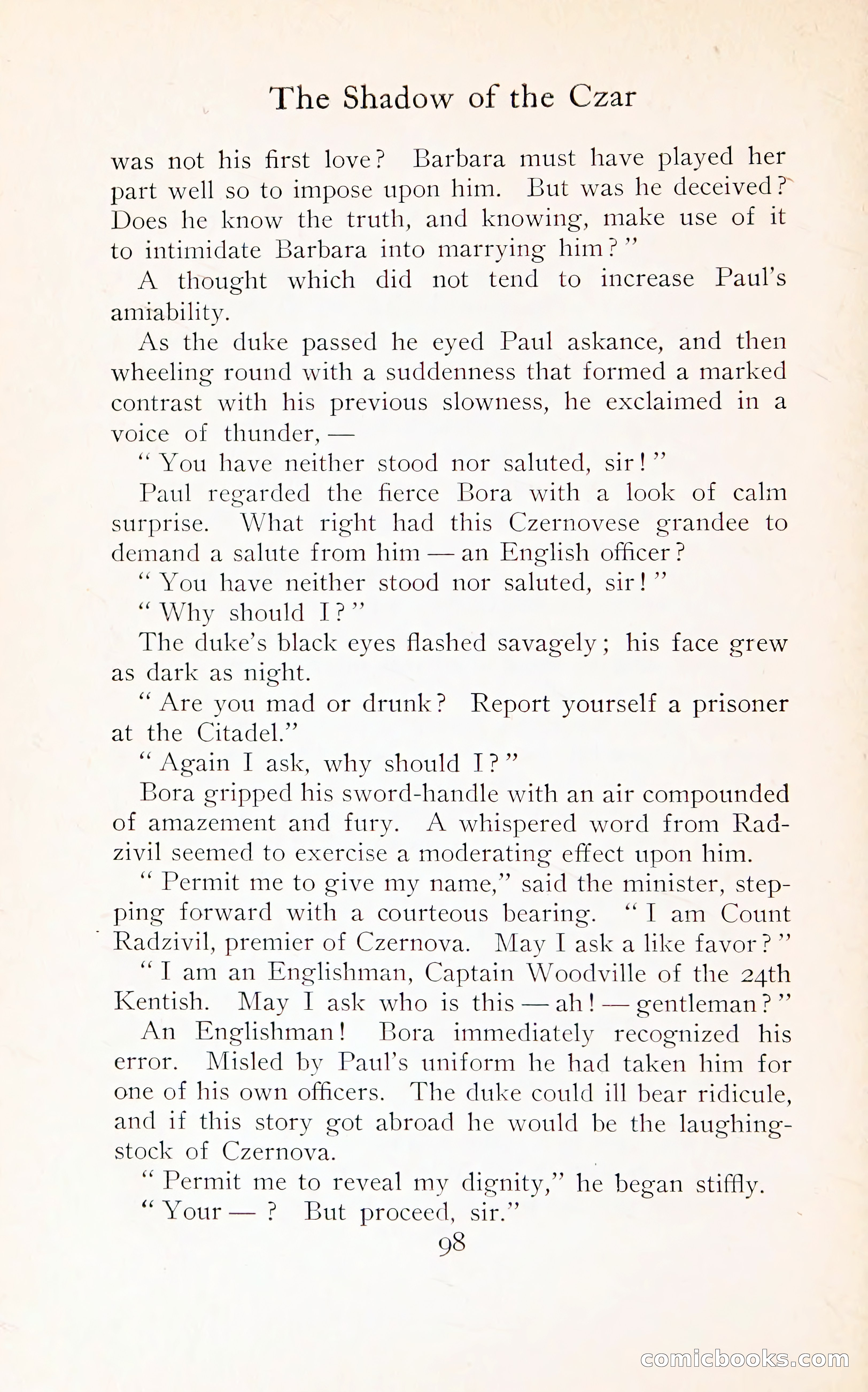 The Shadow of the Czar — page 111 of 399