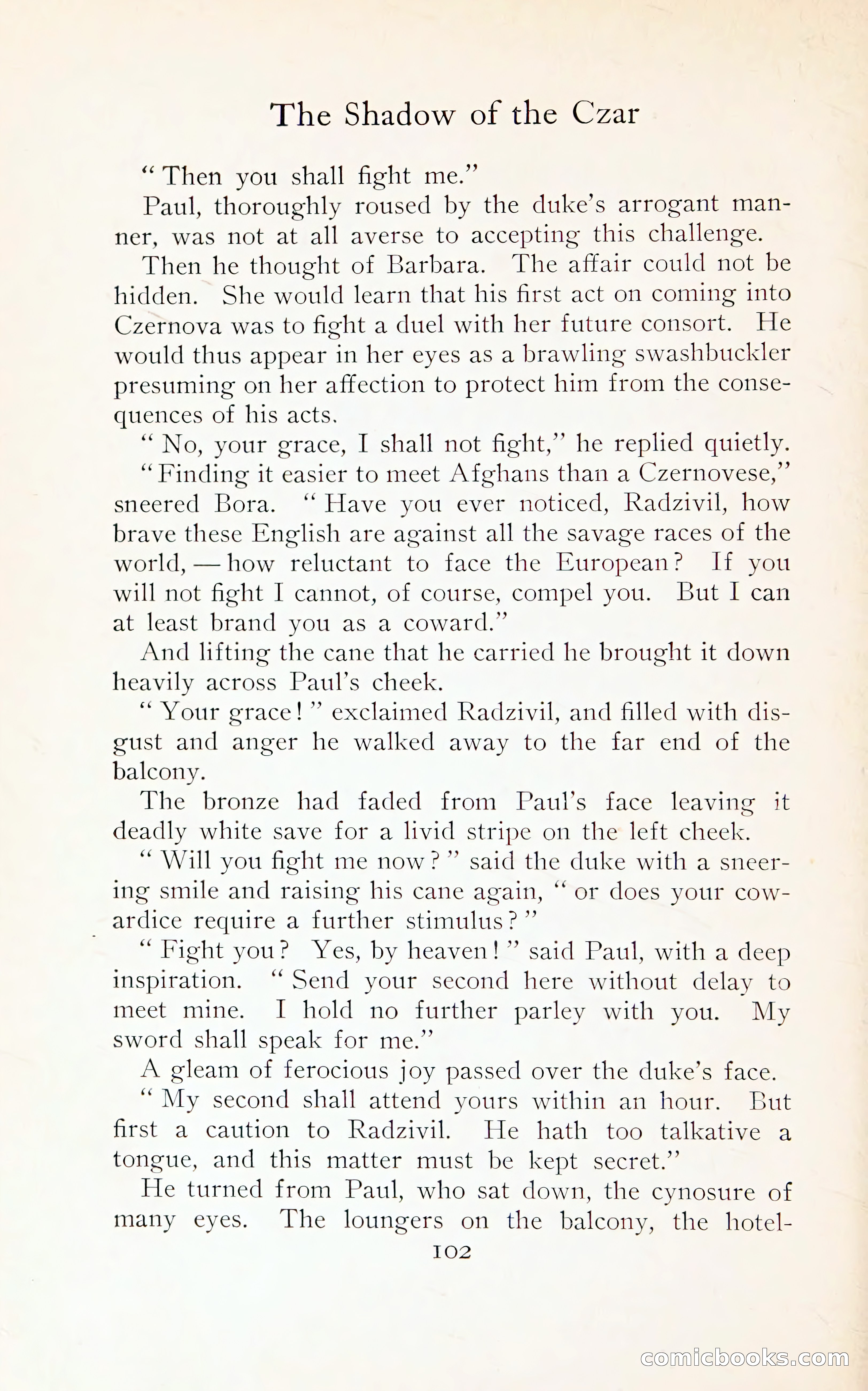 The Shadow of the Czar — page 115 of 399