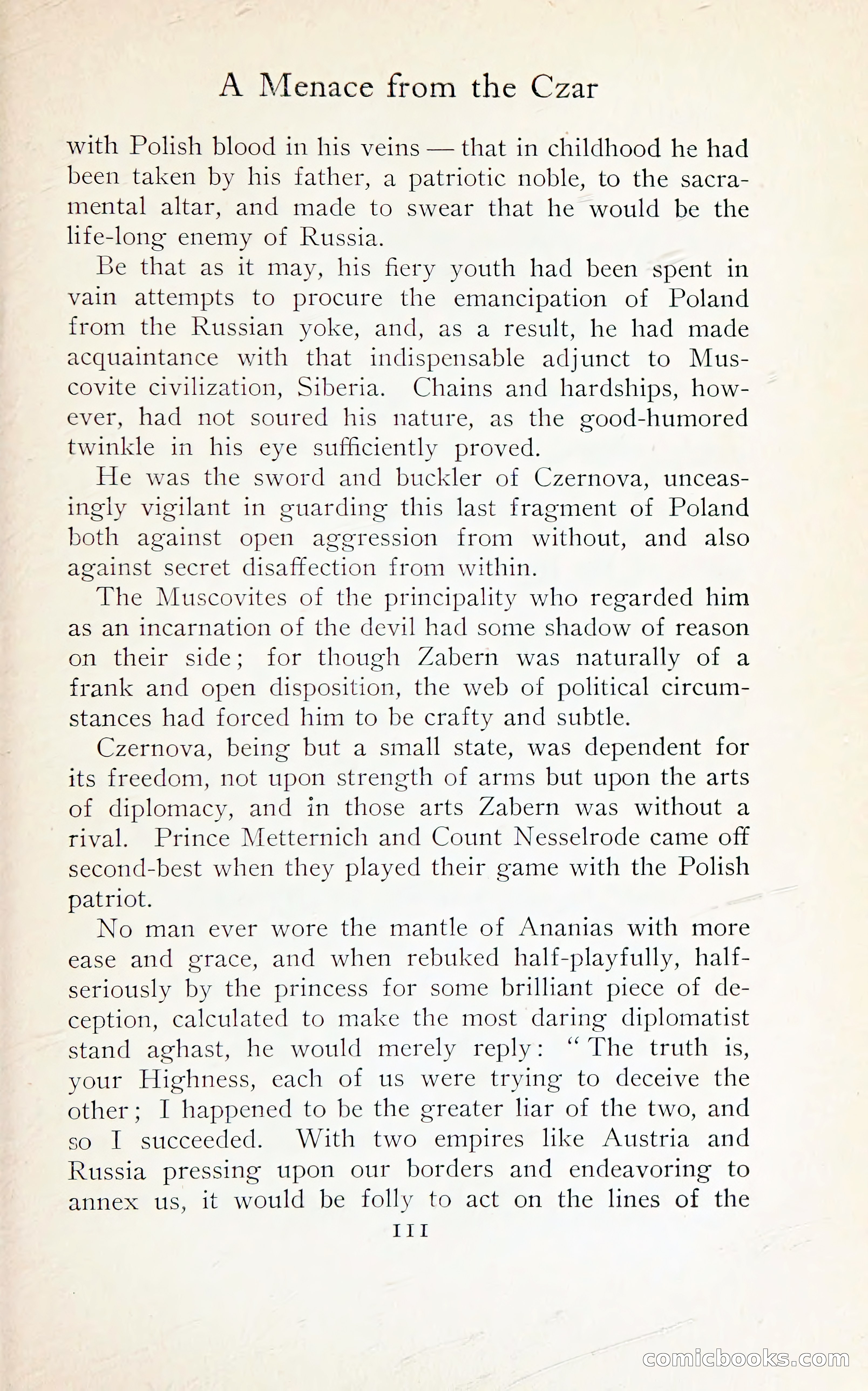 The Shadow of the Czar — page 124 of 399