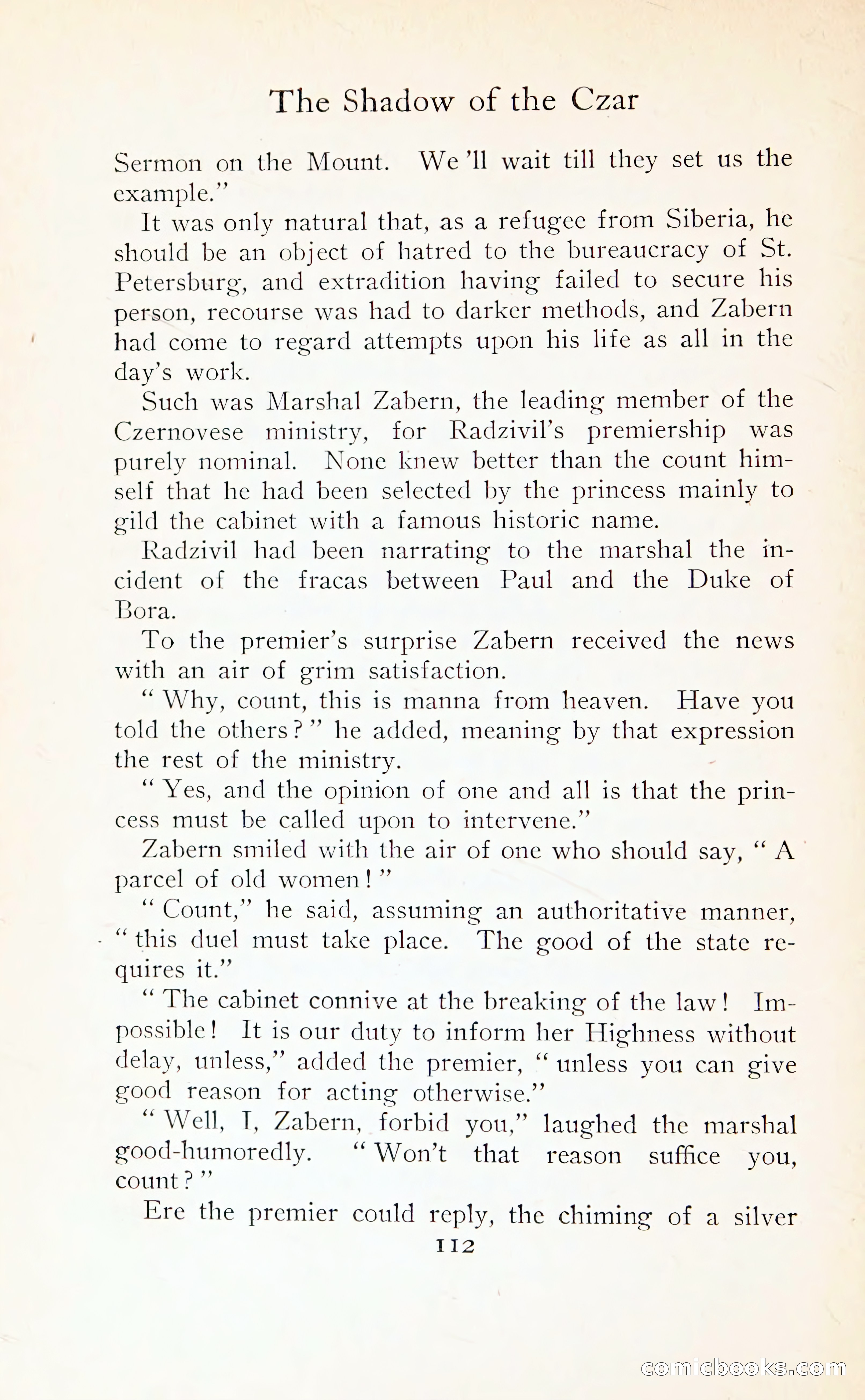 The Shadow of the Czar — page 125 of 399