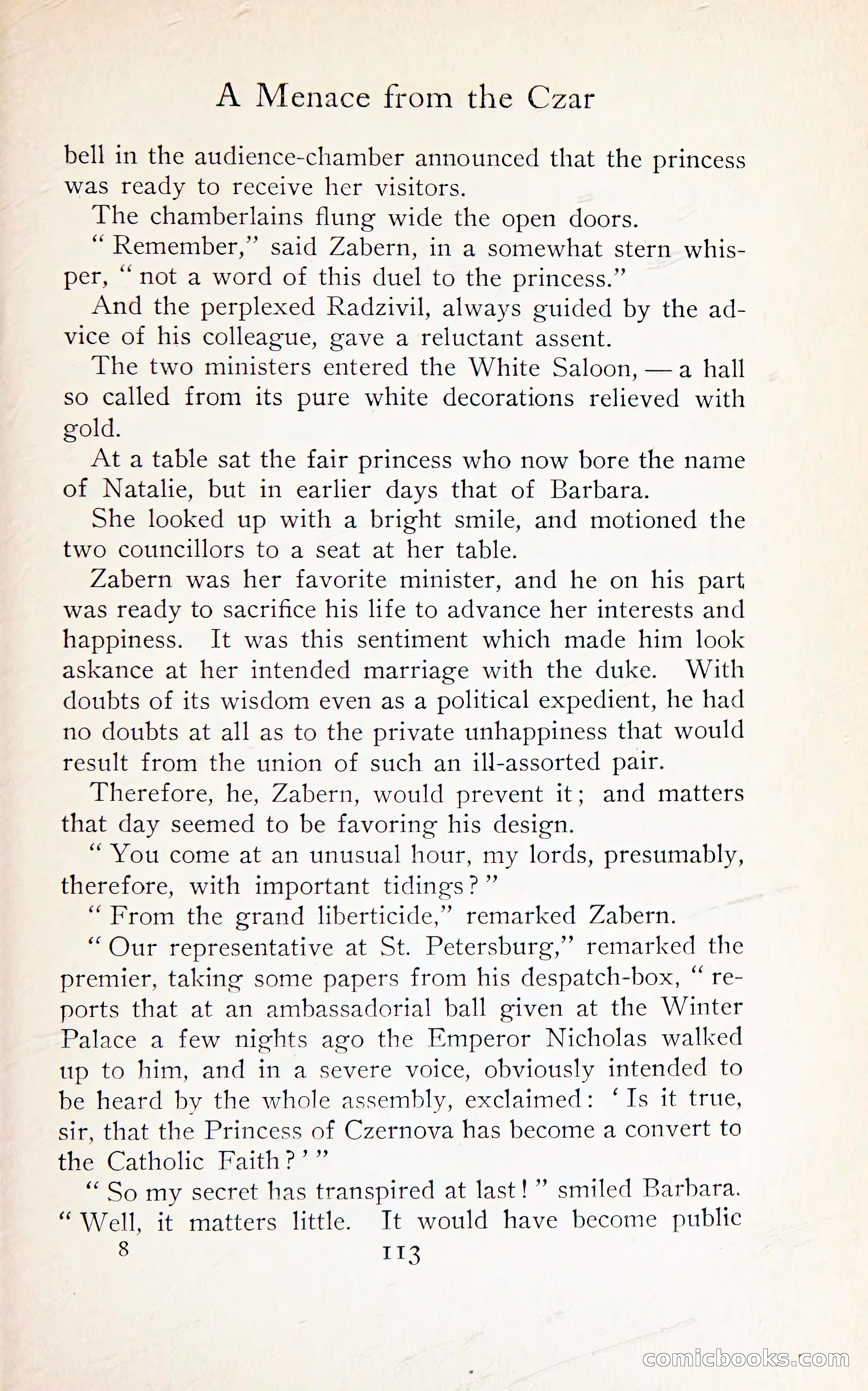 The Shadow of the Czar — page 126 of 399