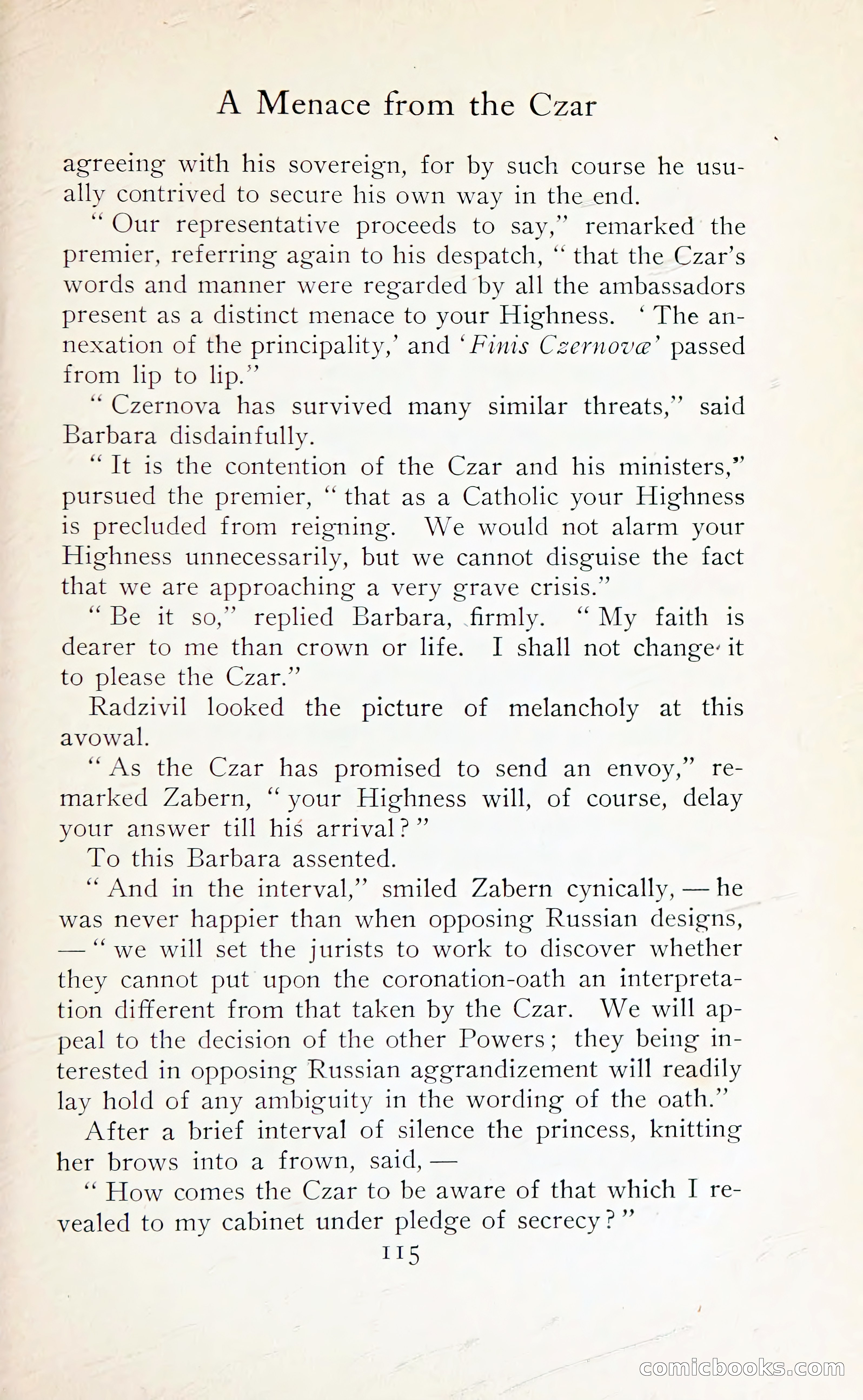 The Shadow of the Czar — page 128 of 399