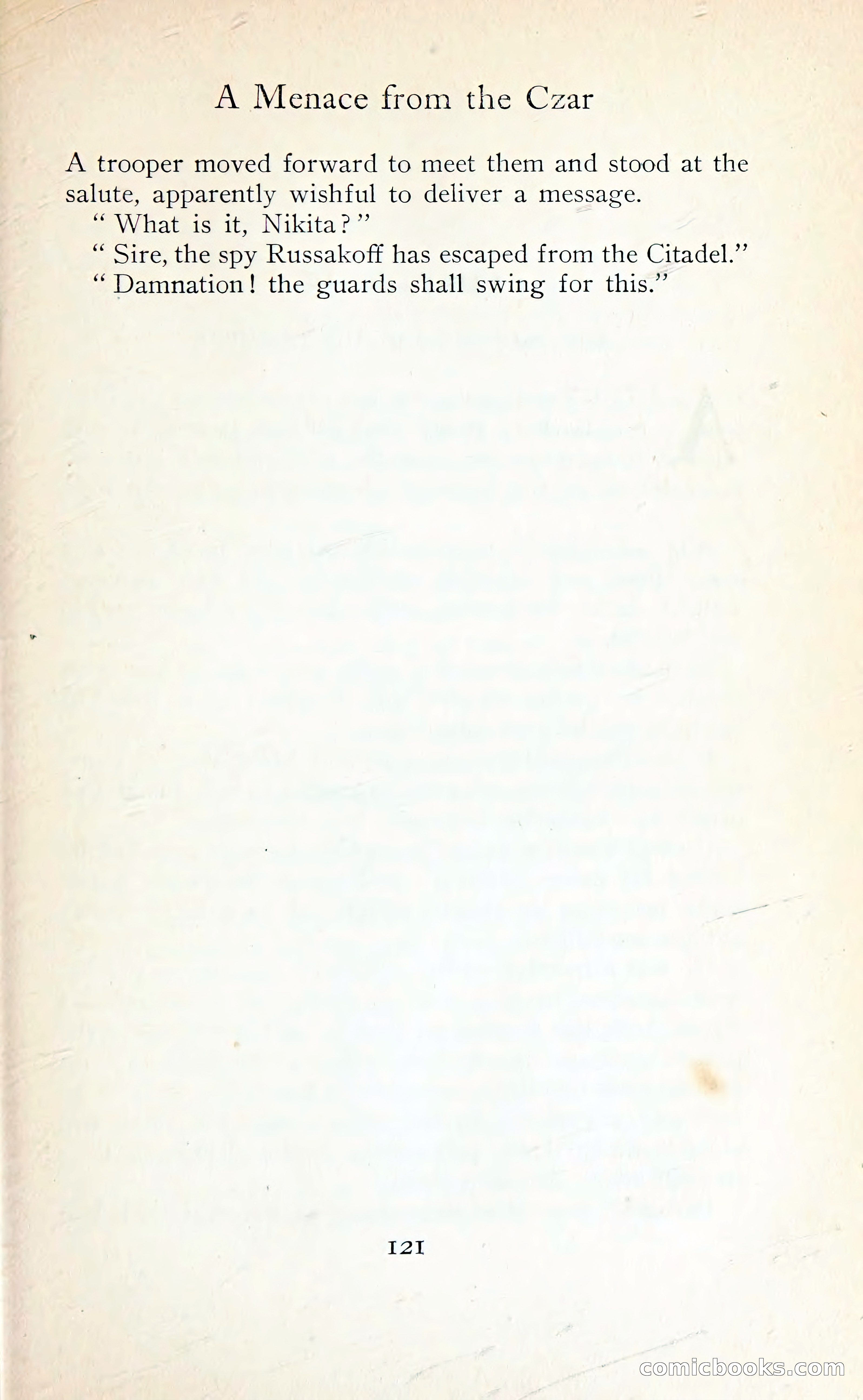 The Shadow of the Czar — page 134 of 399