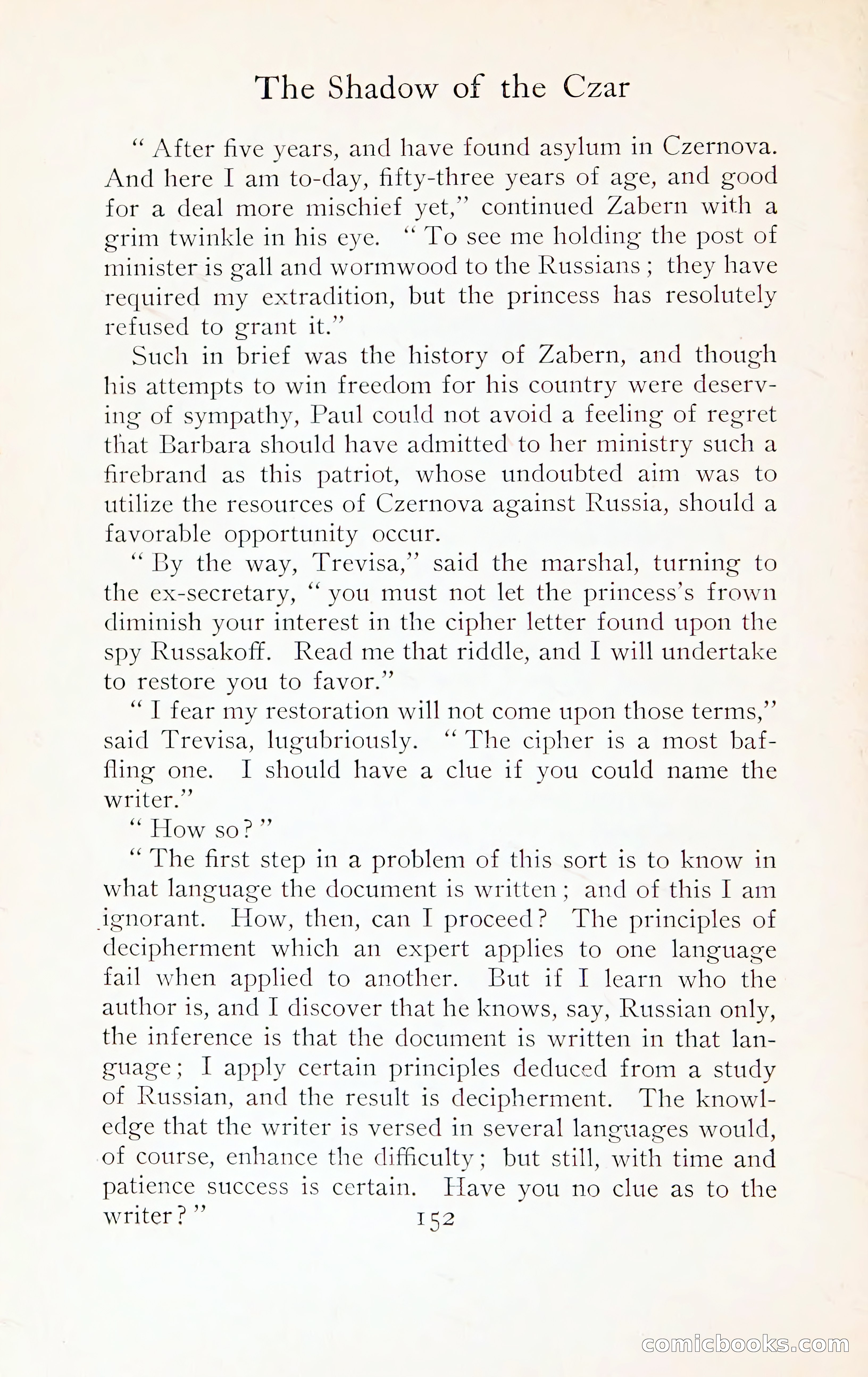 The Shadow of the Czar — page 165 of 399