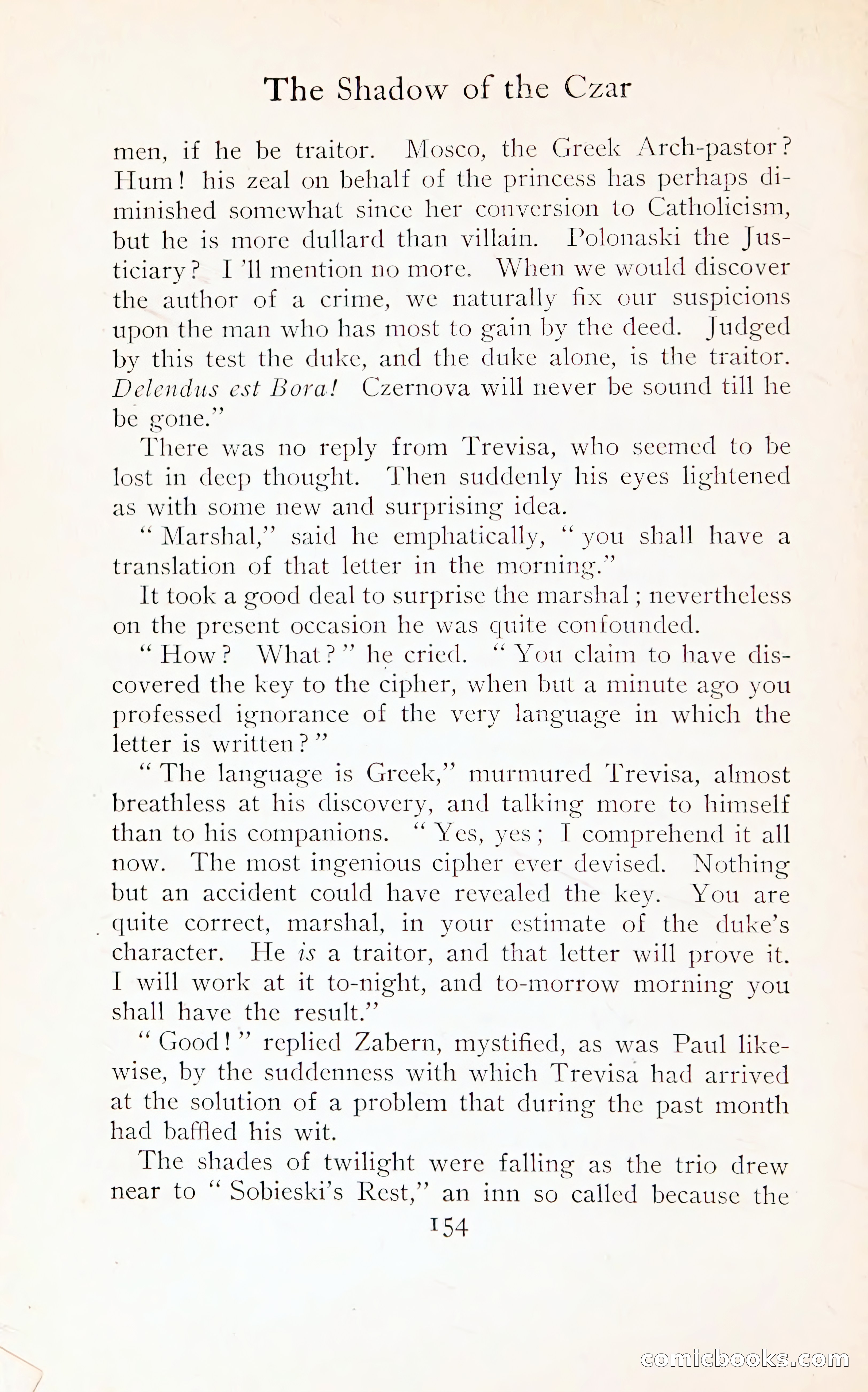 The Shadow of the Czar — page 167 of 399