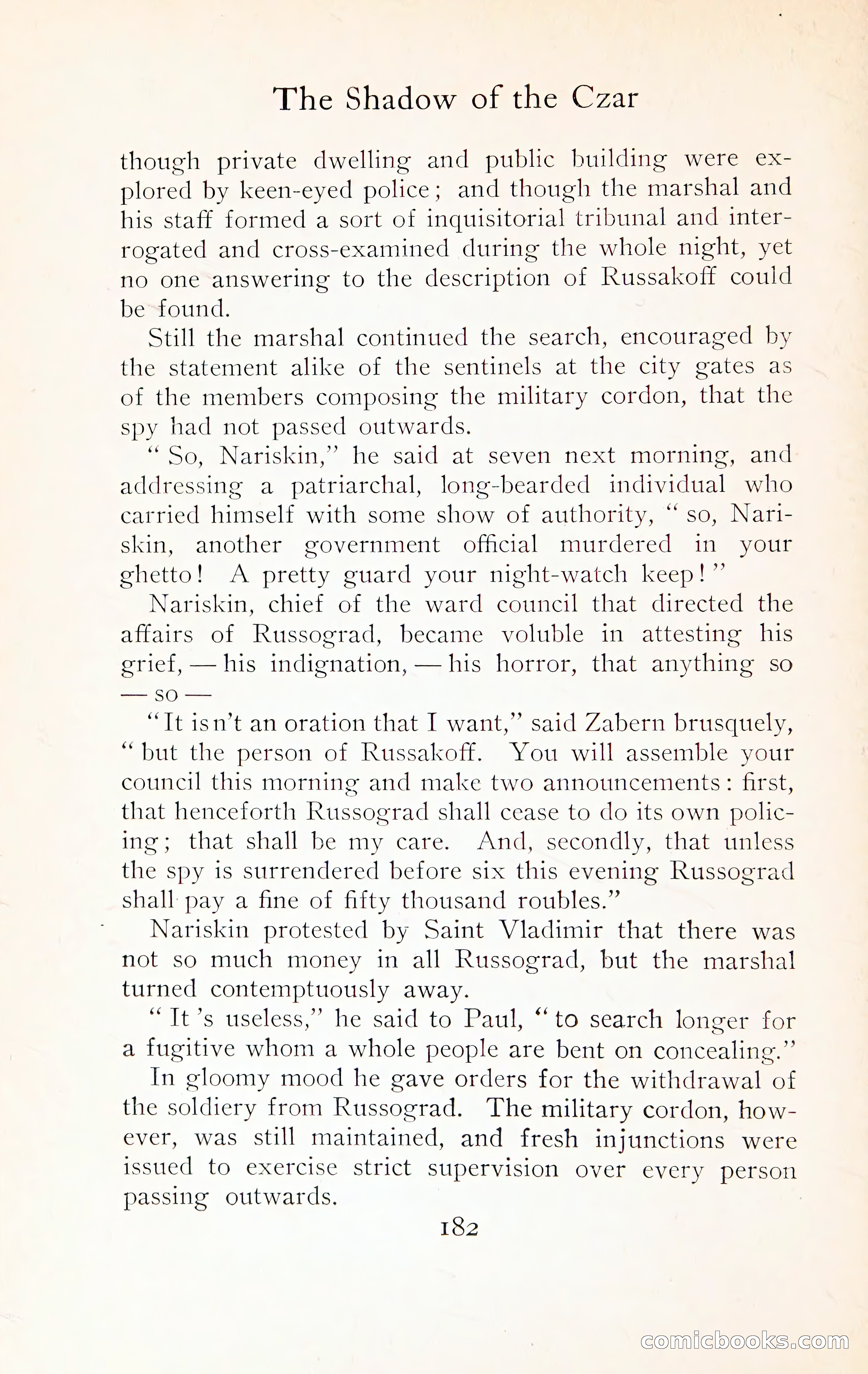 The Shadow of the Czar — page 195 of 399