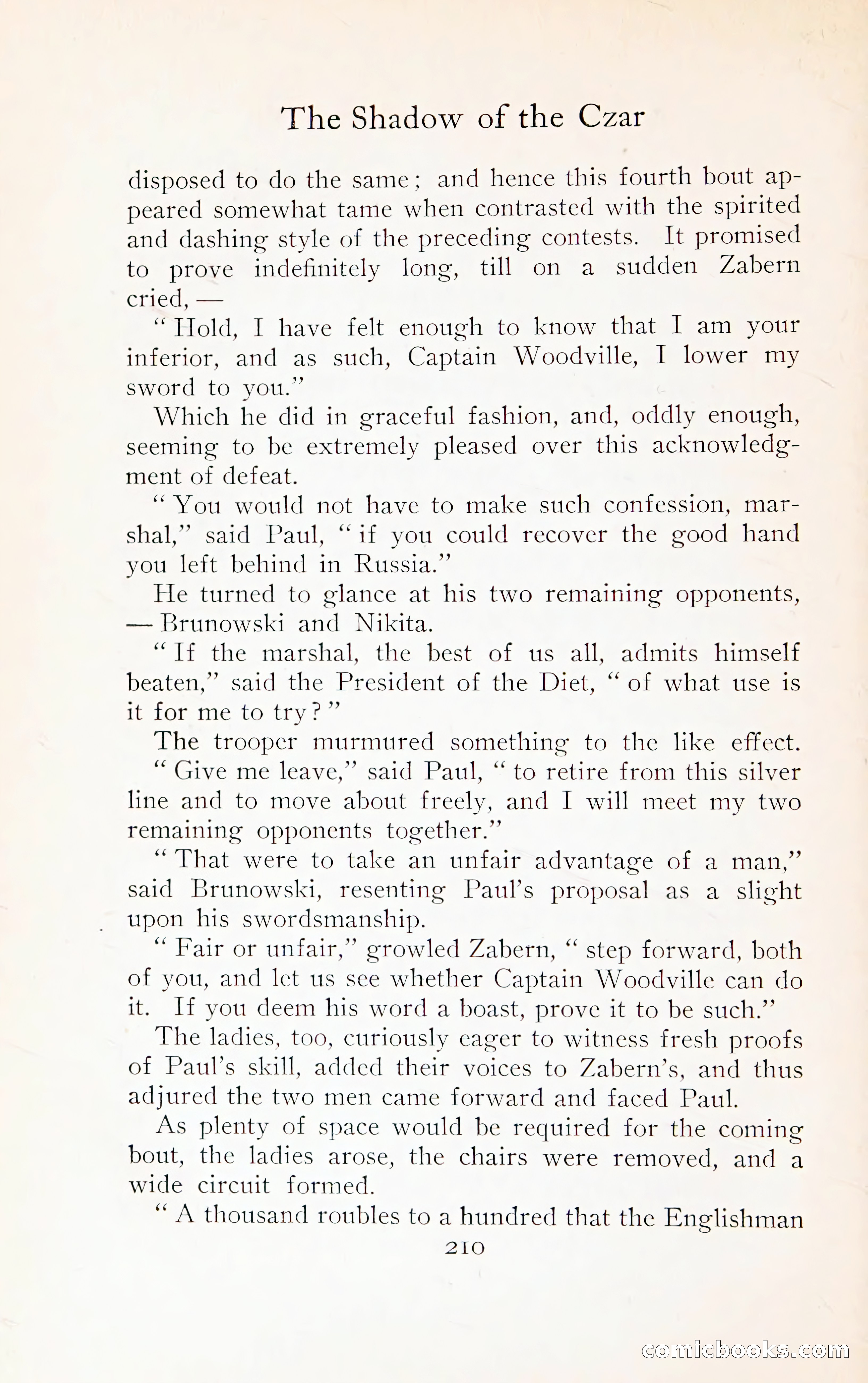 The Shadow of the Czar — page 225 of 399
