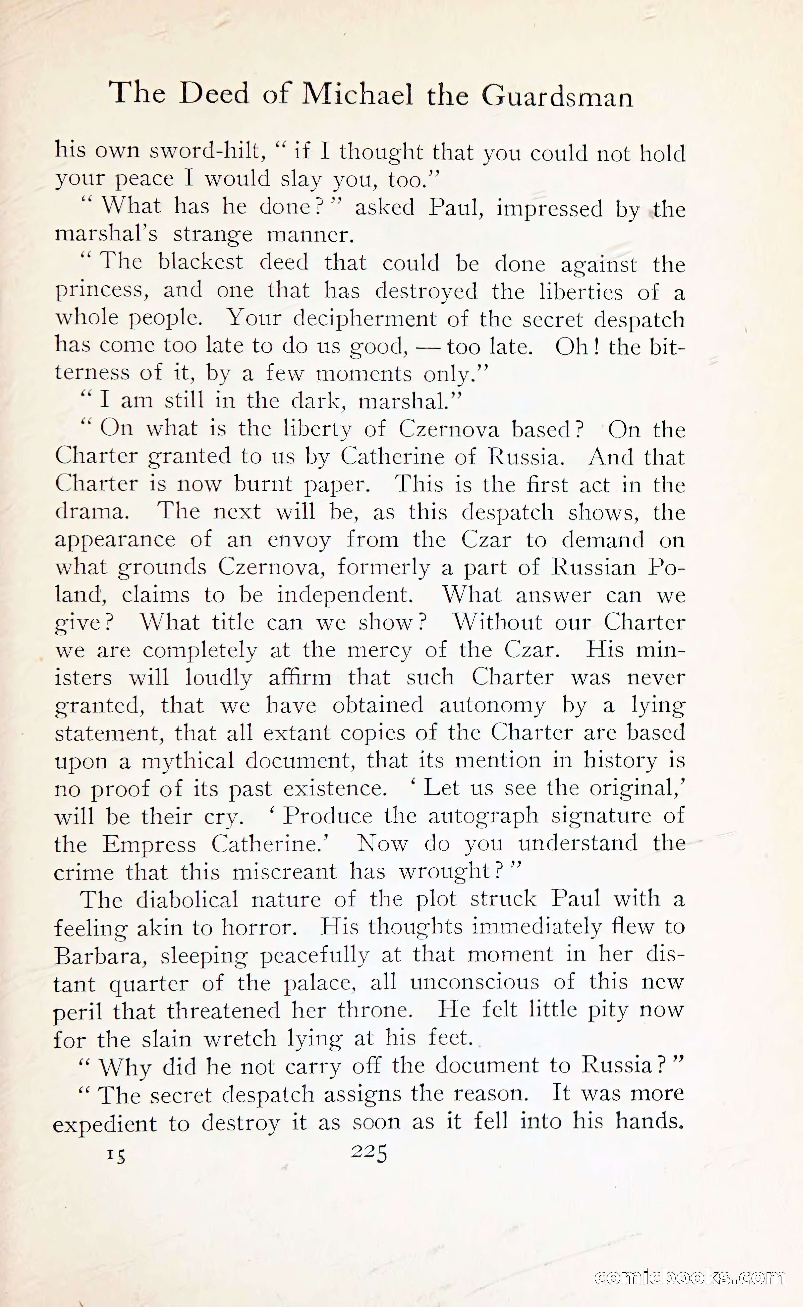 The Shadow of the Czar — page 240 of 399