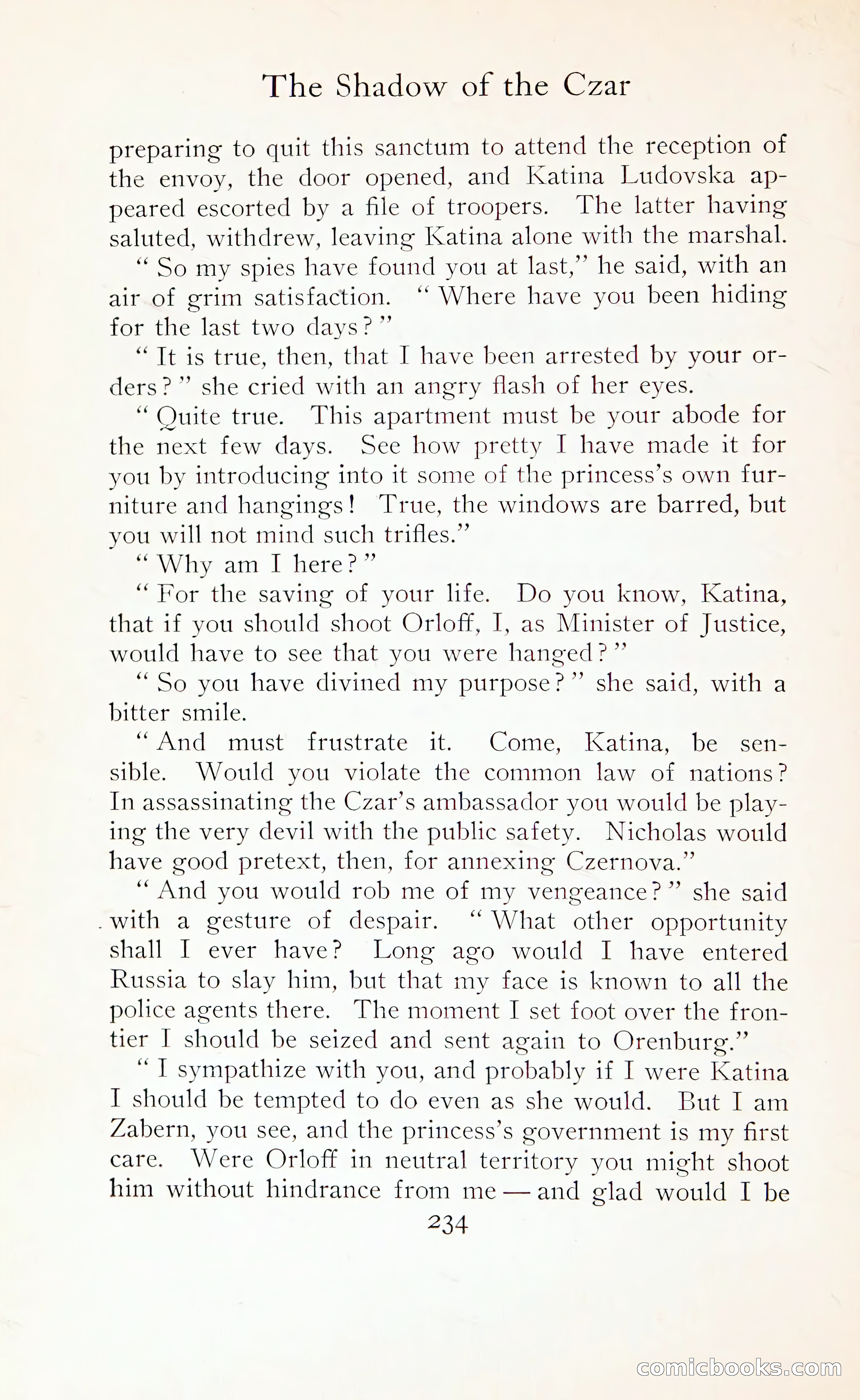 The Shadow of the Czar — page 249 of 399