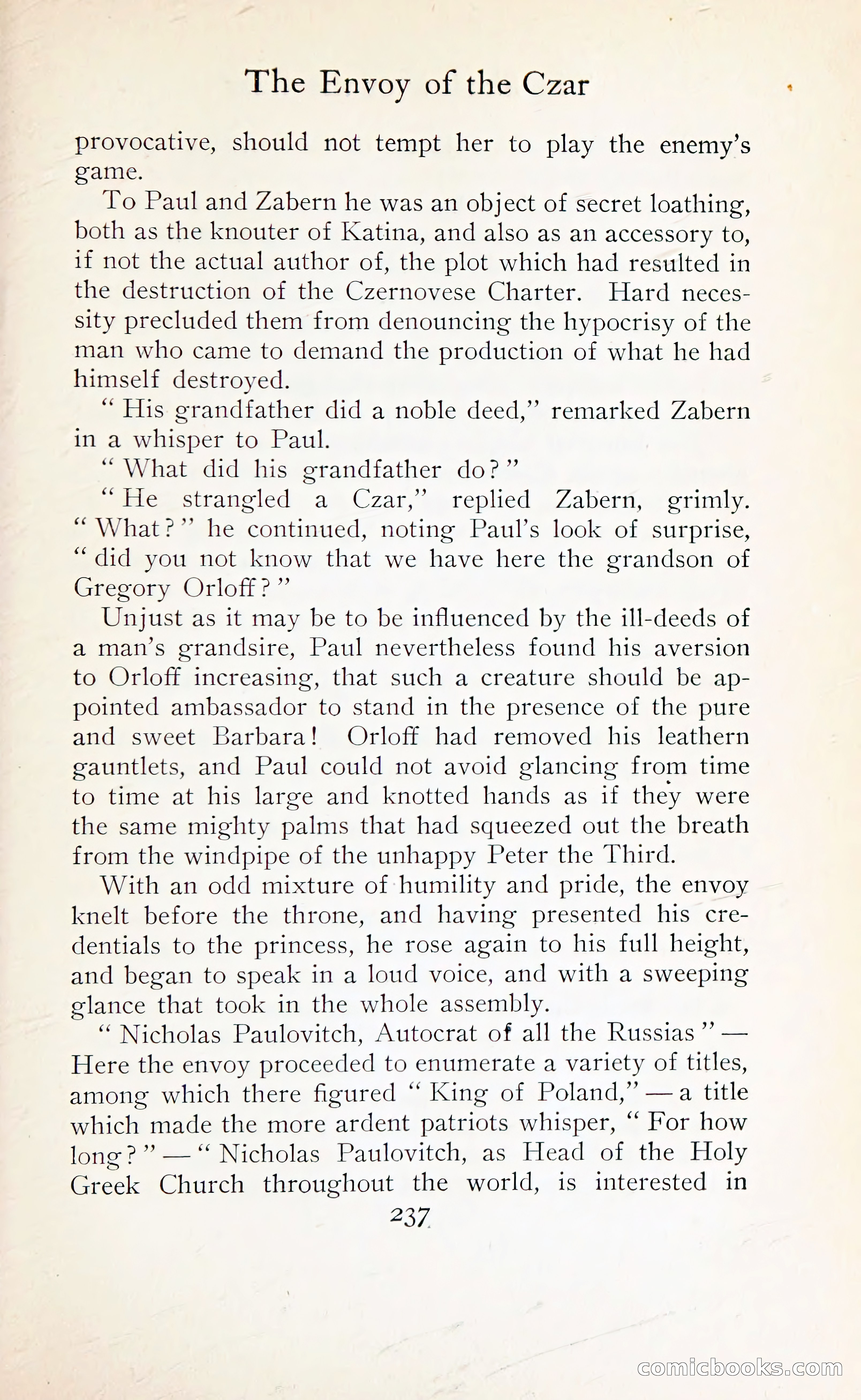 The Shadow of the Czar — page 252 of 399