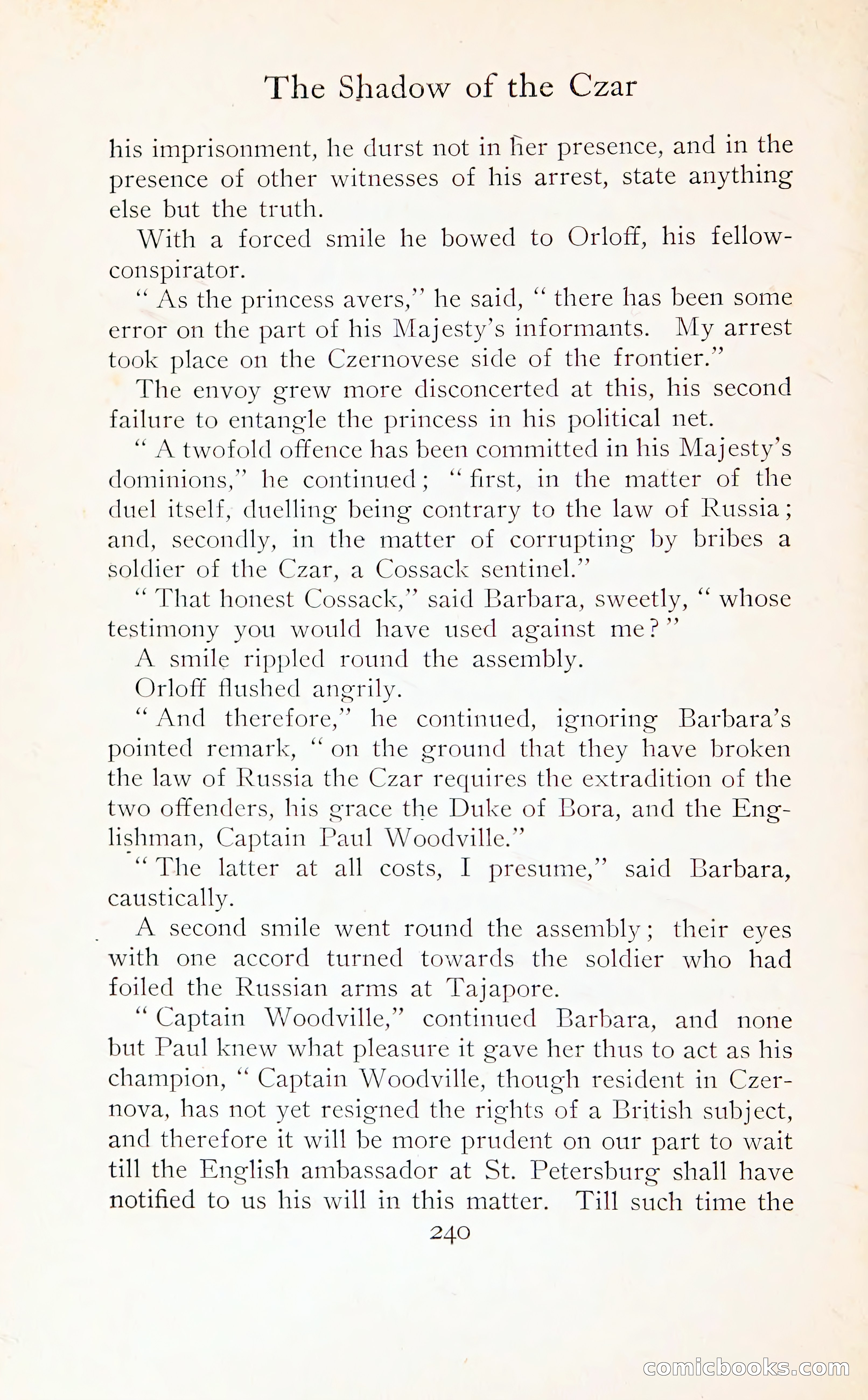 The Shadow of the Czar — page 255 of 399