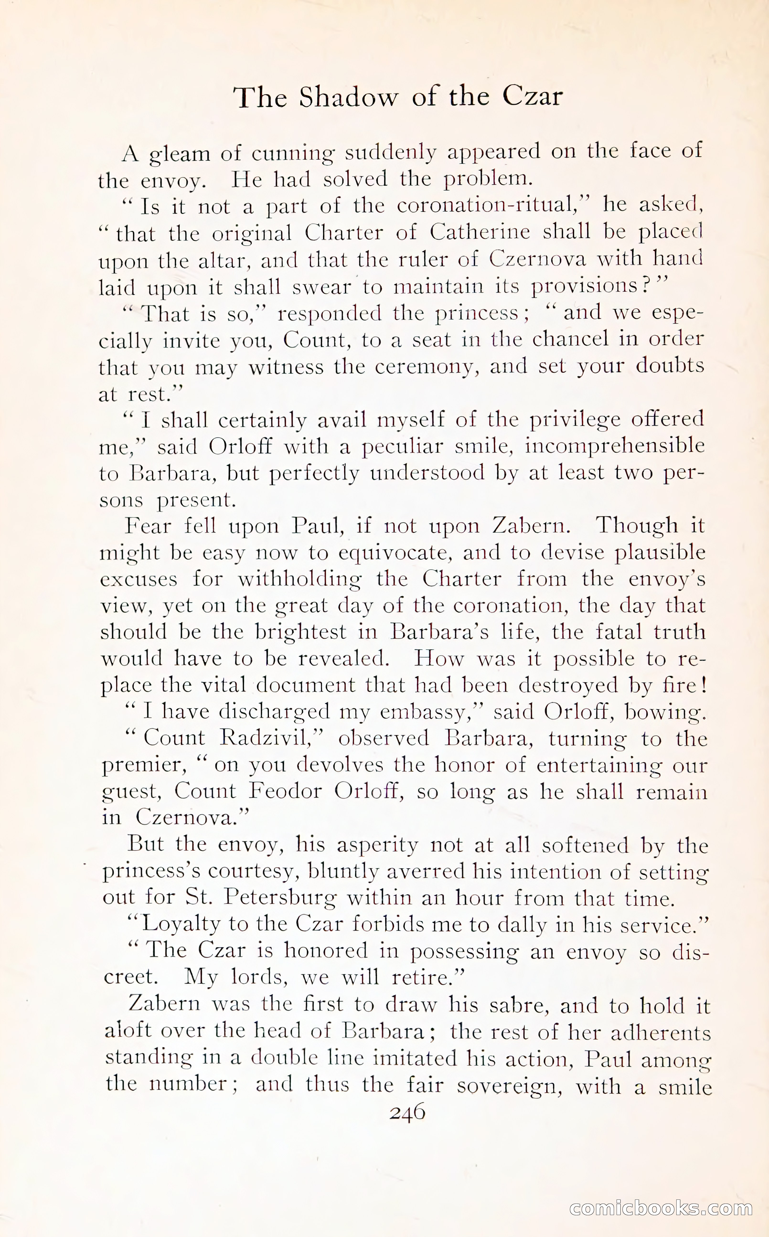 The Shadow of the Czar — page 261 of 399