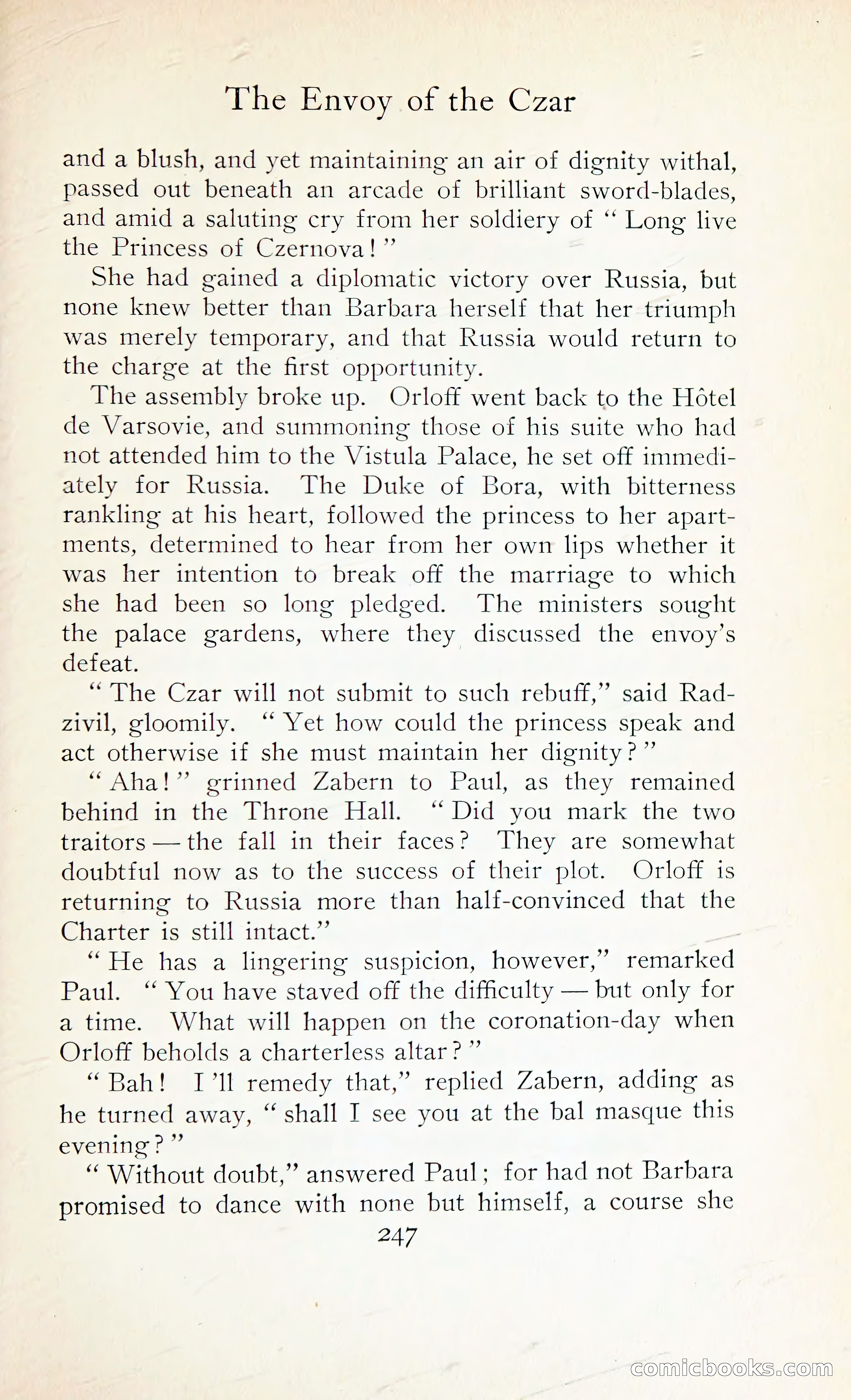 The Shadow of the Czar — page 262 of 399