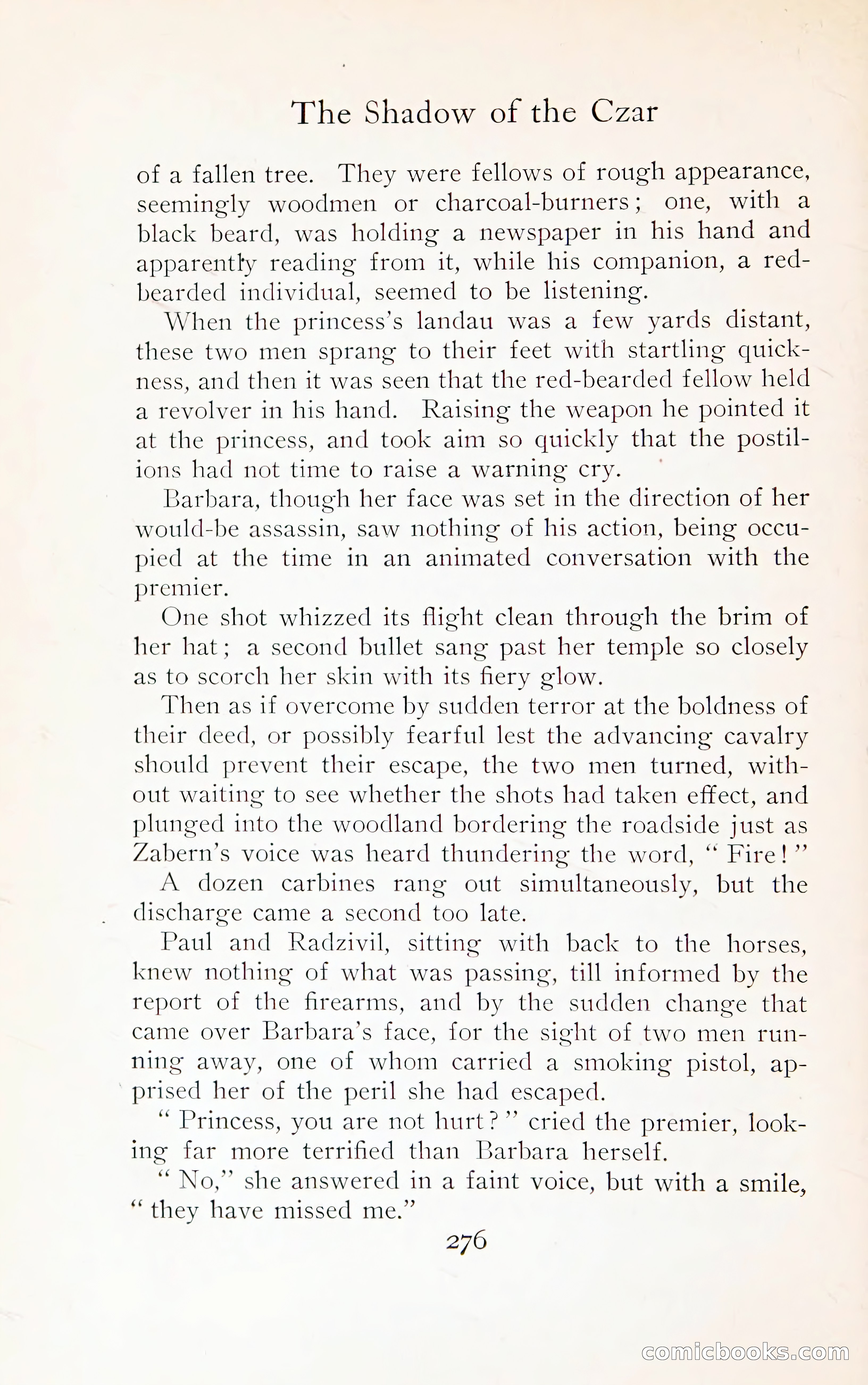 The Shadow of the Czar — page 291 of 399