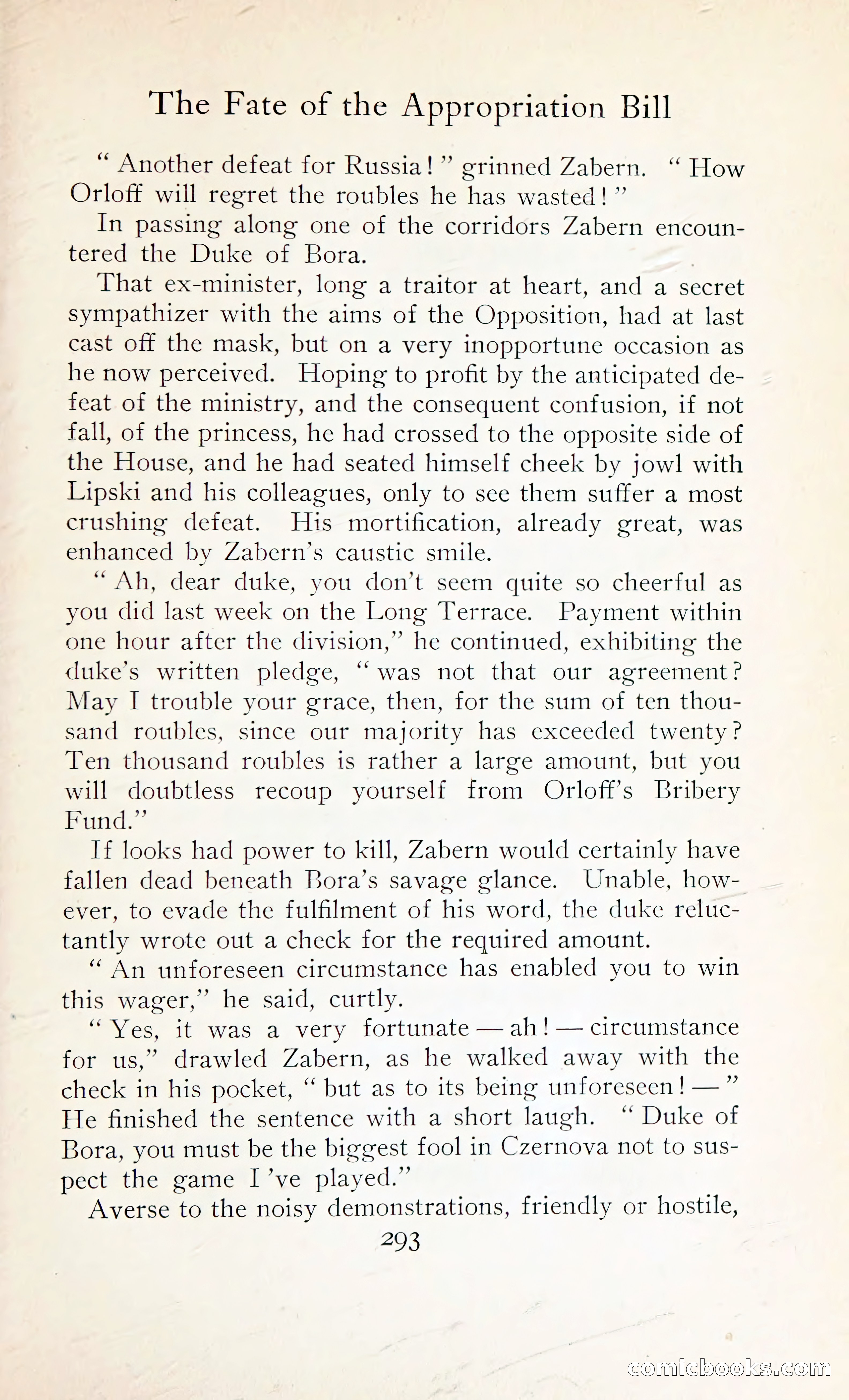 The Shadow of the Czar — page 308 of 399