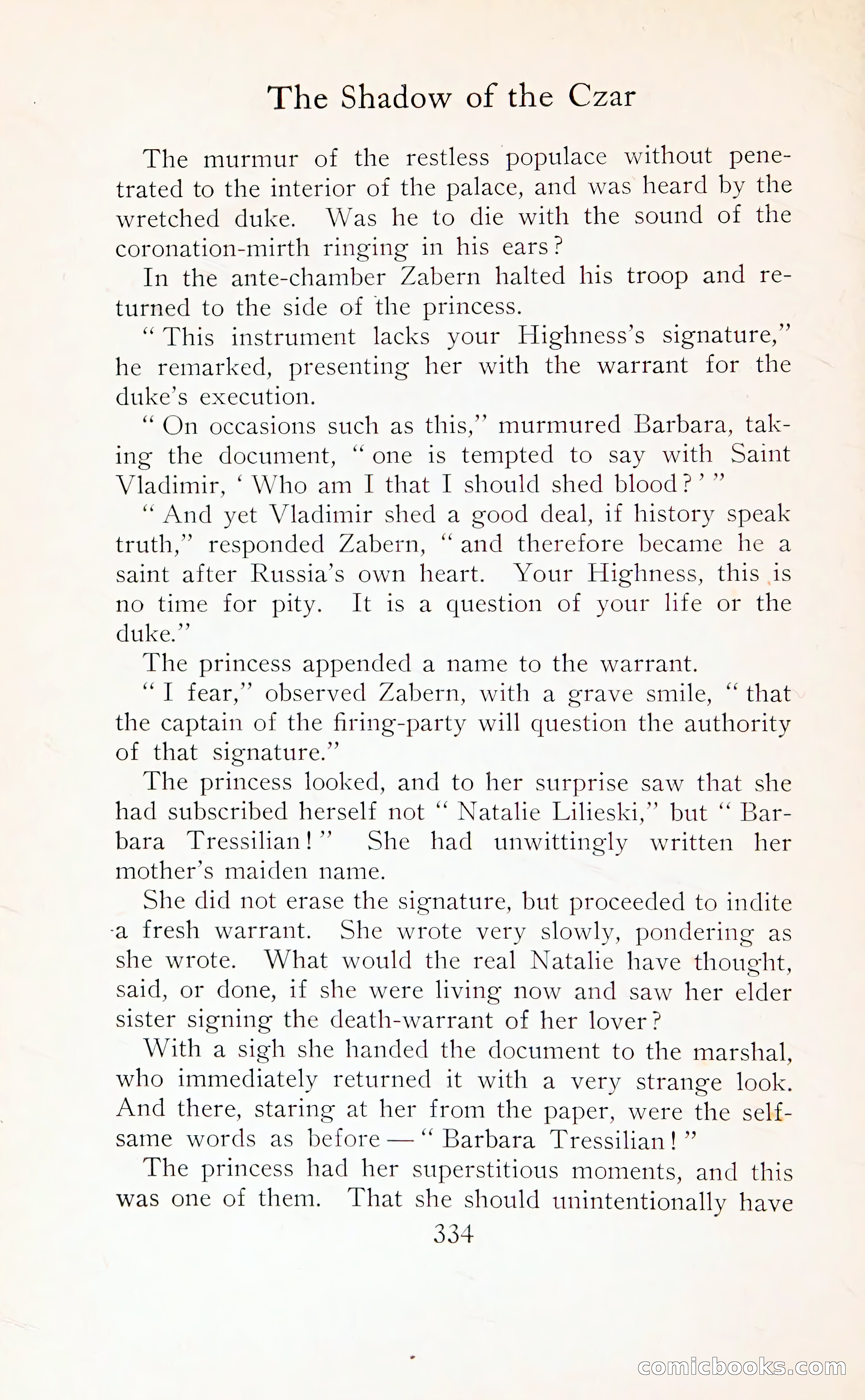 The Shadow of the Czar — page 349 of 399
