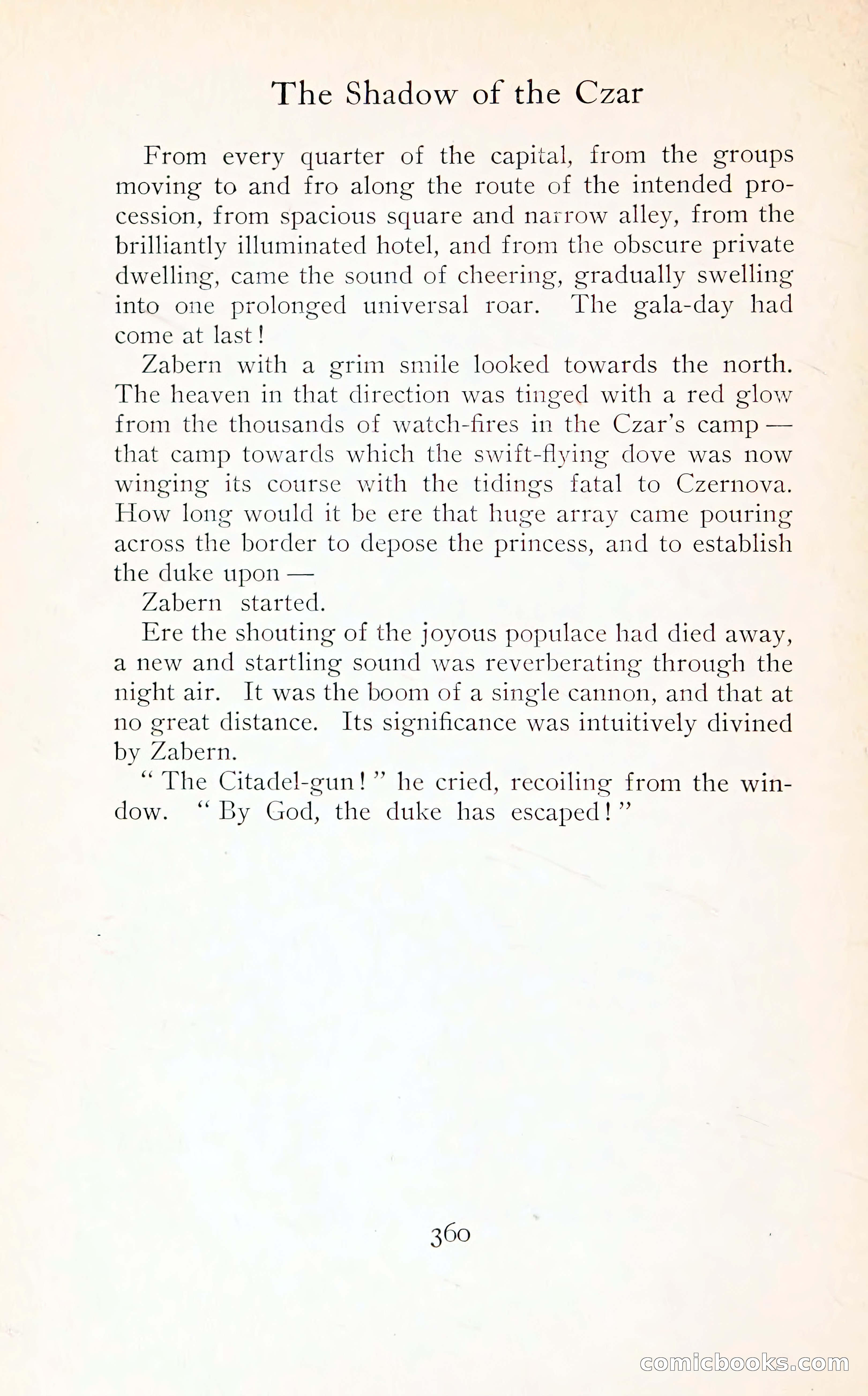 The Shadow of the Czar — page 375 of 399