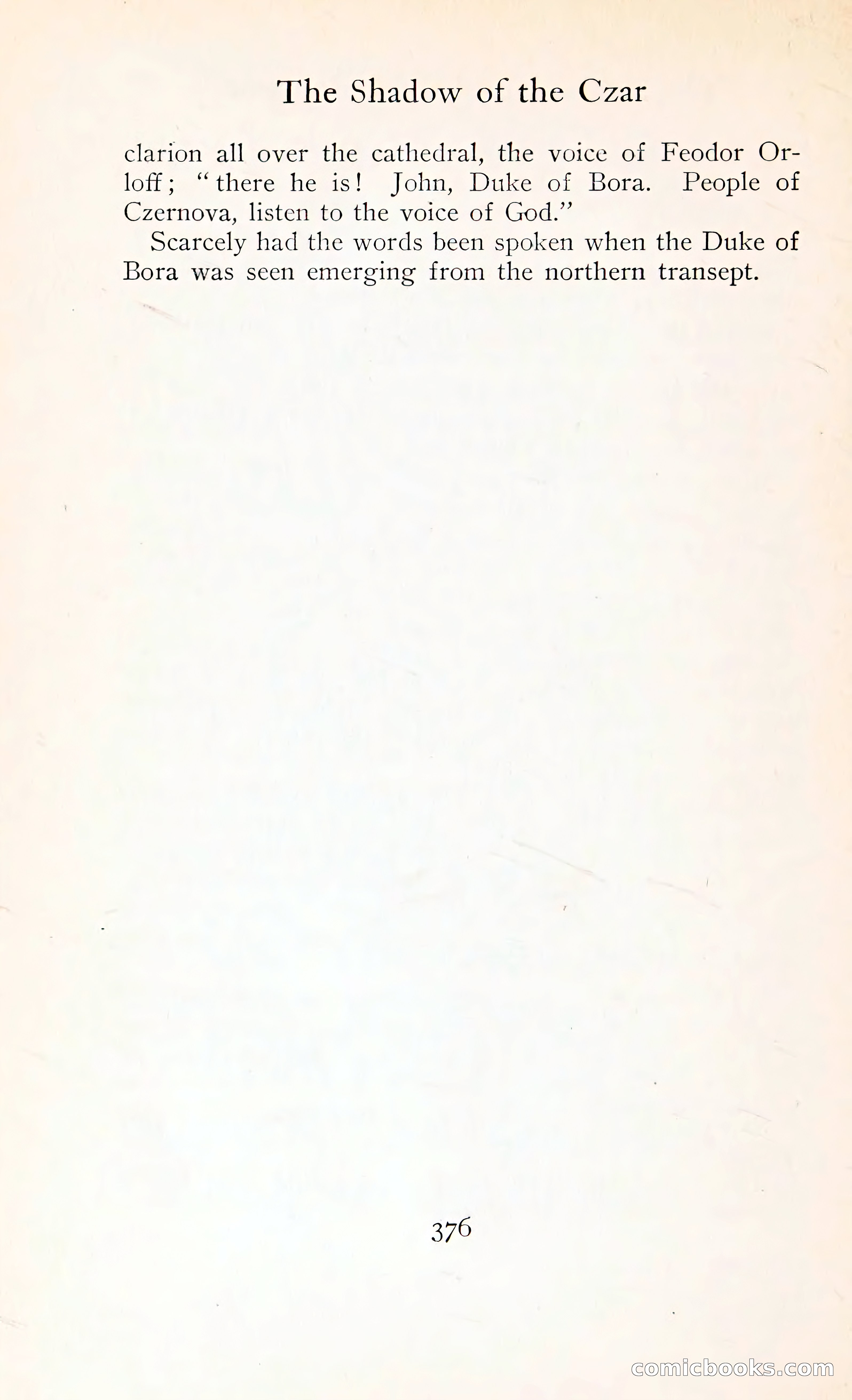 The Shadow of the Czar — page 391 of 399