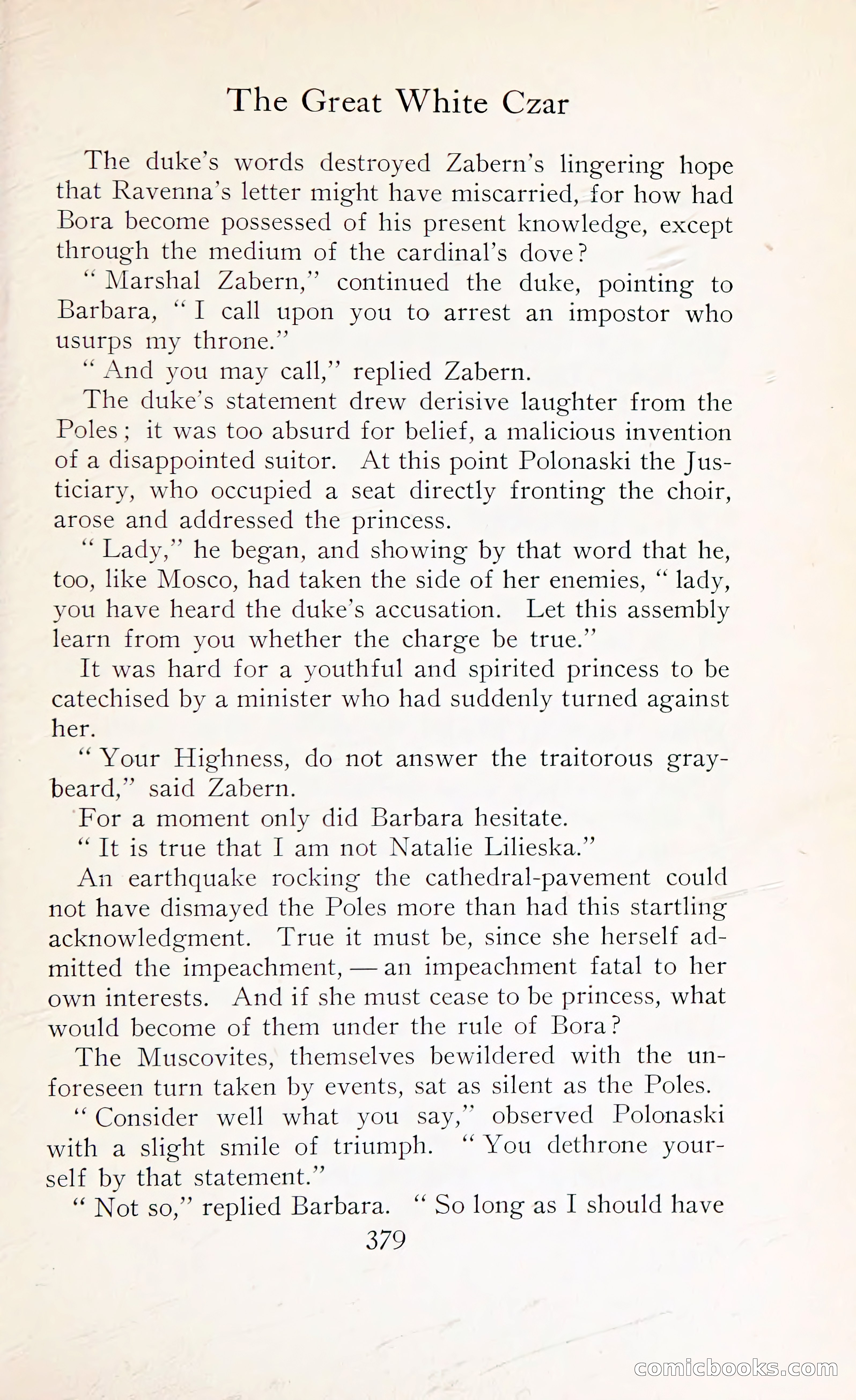 The Shadow of the Czar — page 394 of 399