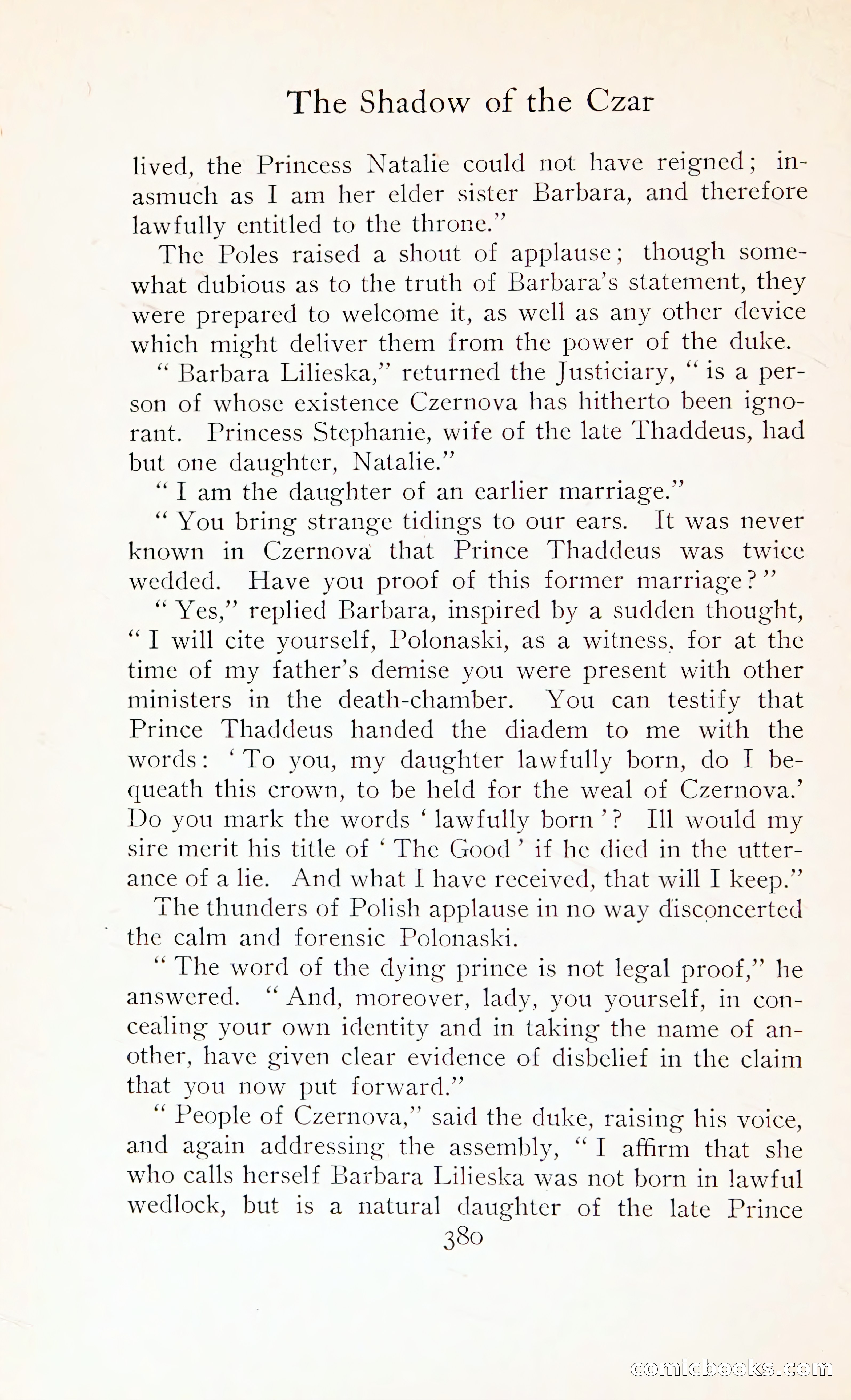 The Shadow of the Czar — page 395 of 399