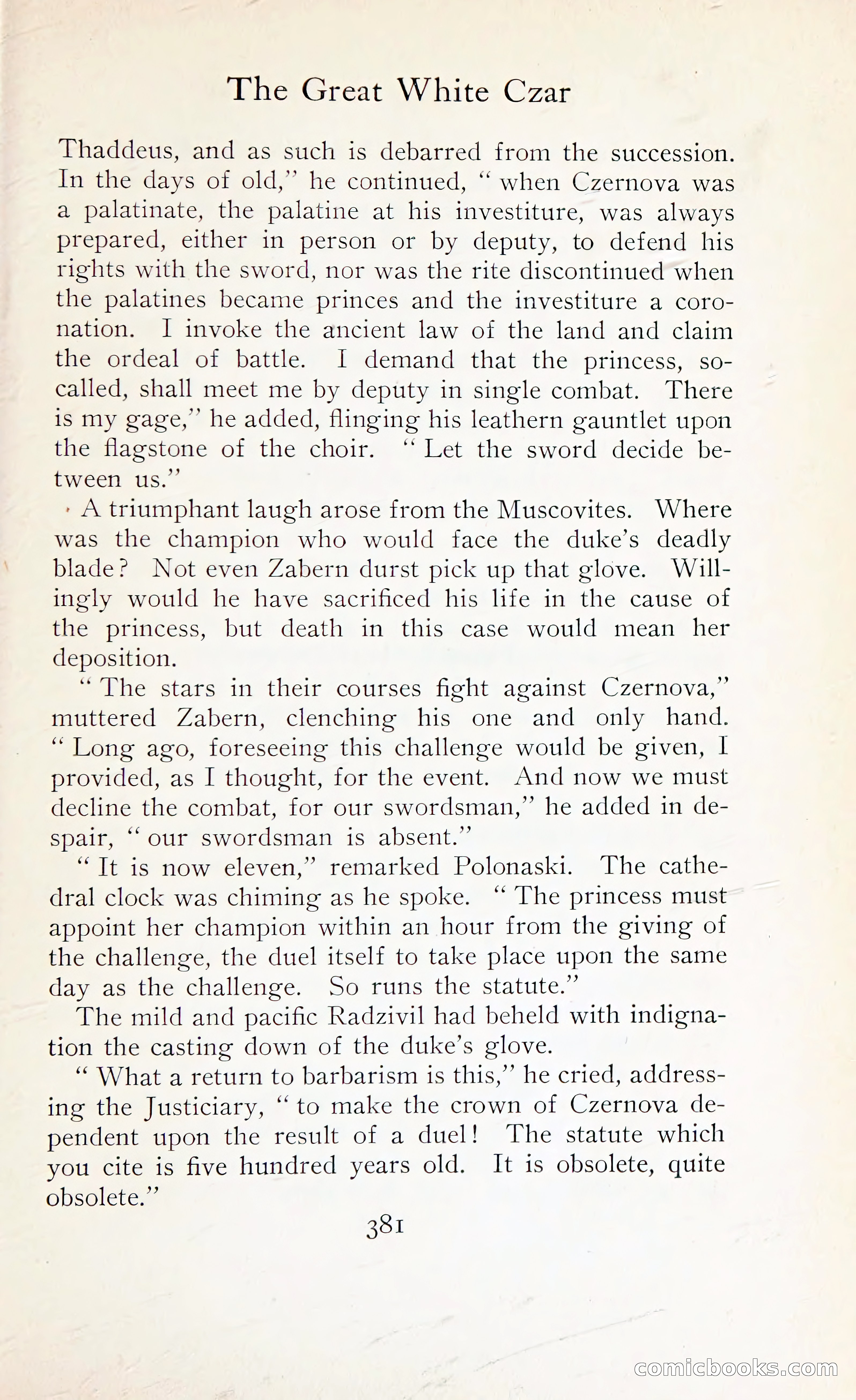 The Shadow of the Czar — page 396 of 399