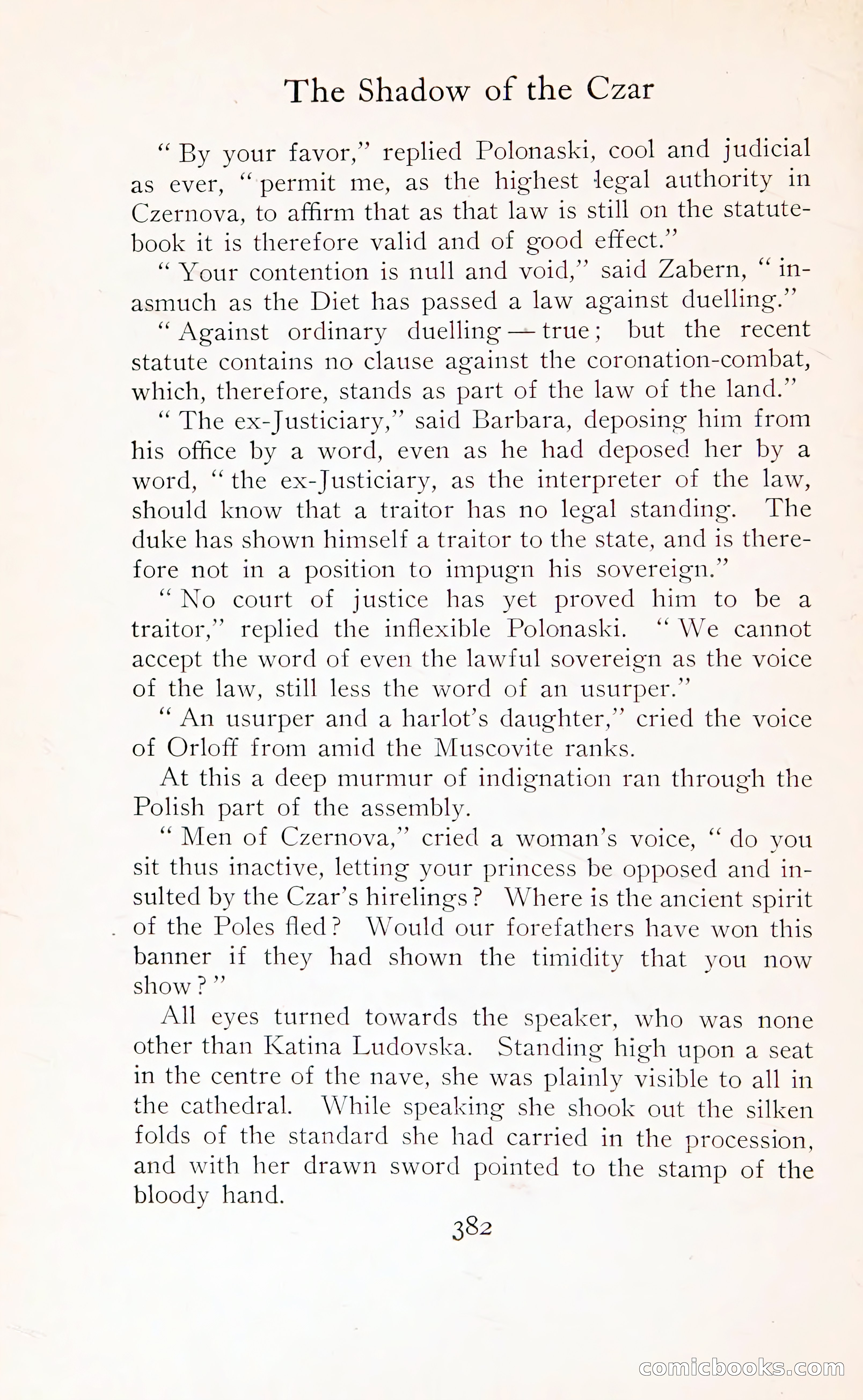 The Shadow of the Czar — page 397 of 399