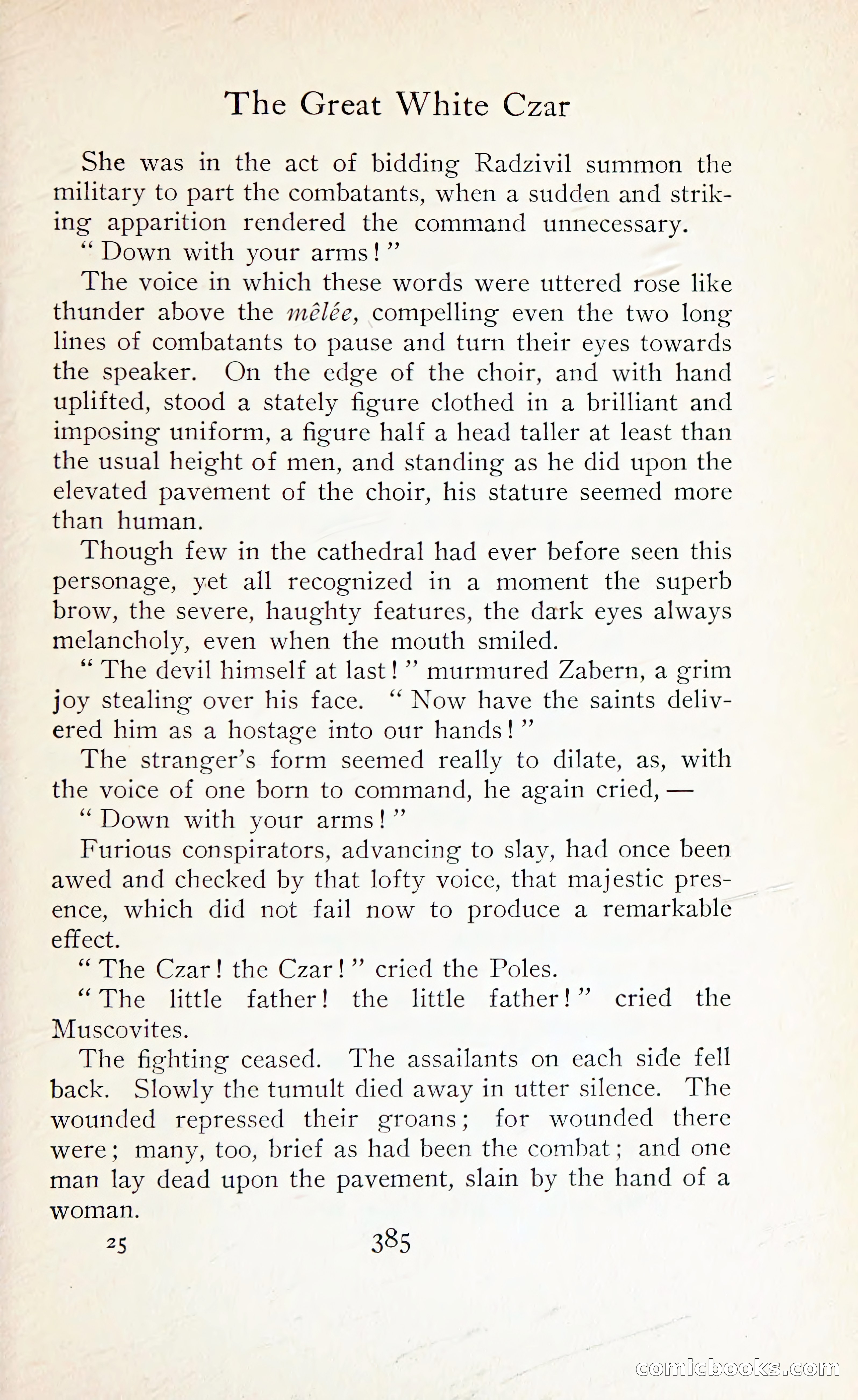 The Shadow of the Czar — page 400 of 399