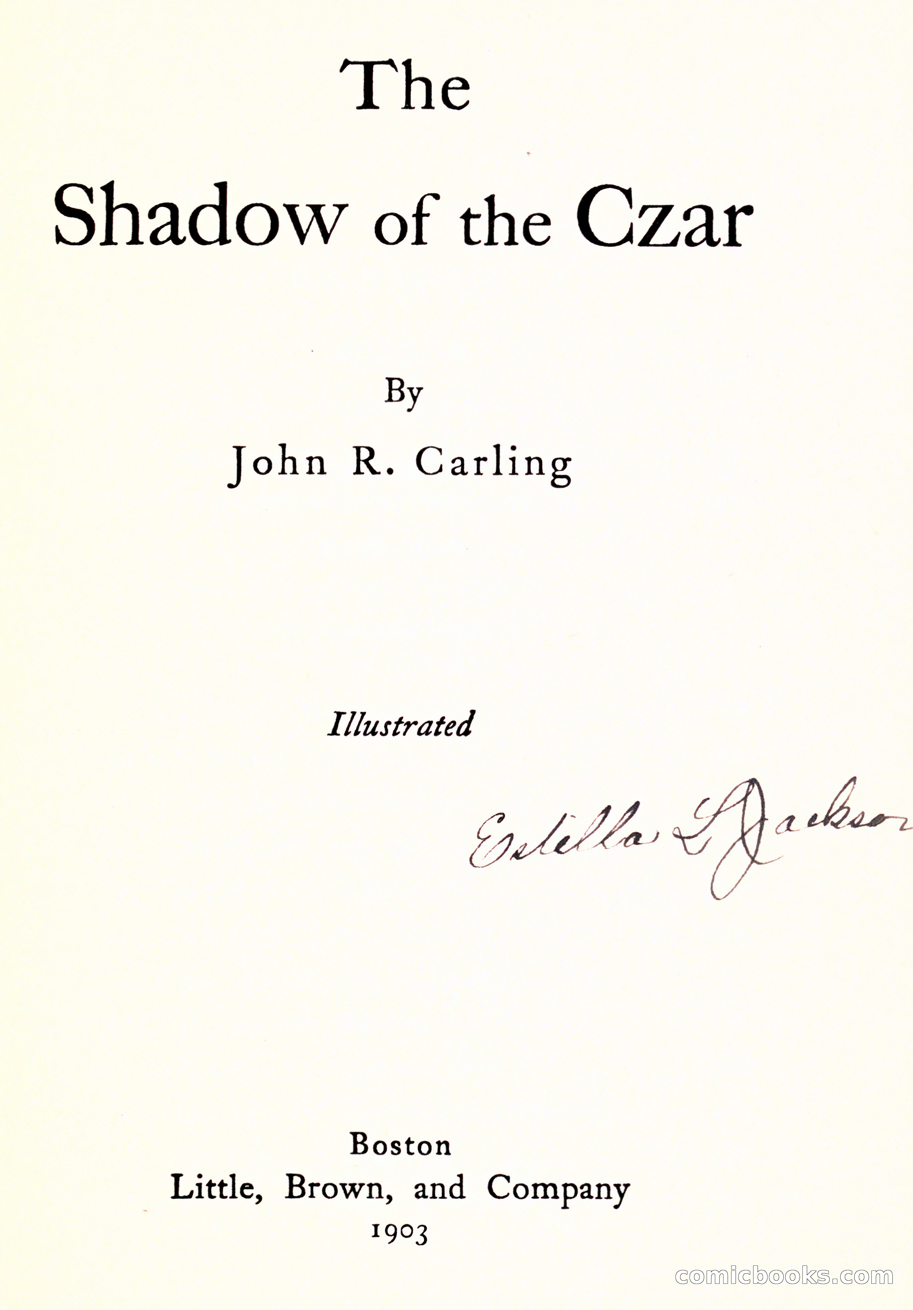 The Shadow of the Czar — page 11 of 400