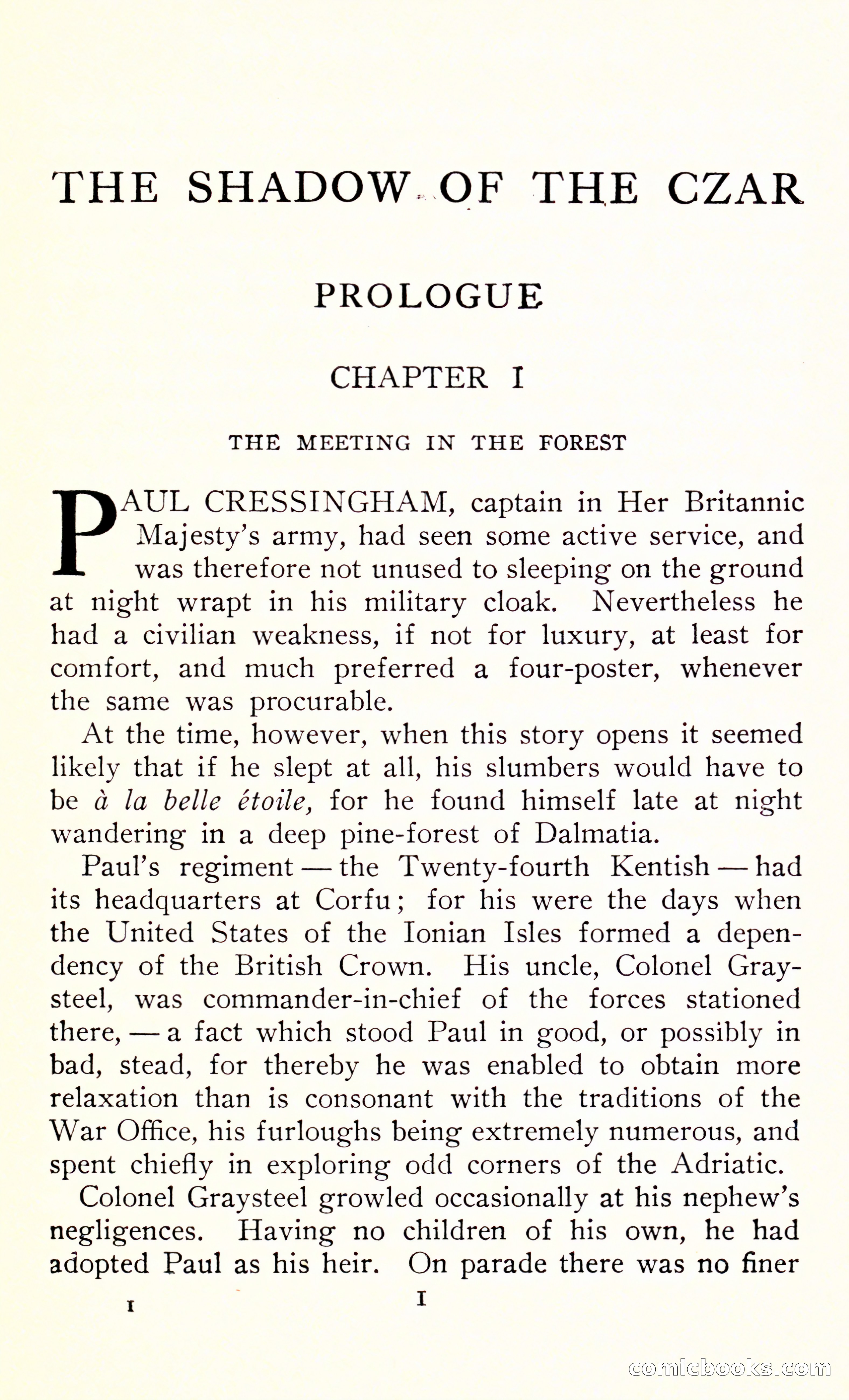 The Shadow of the Czar — page 15 of 400