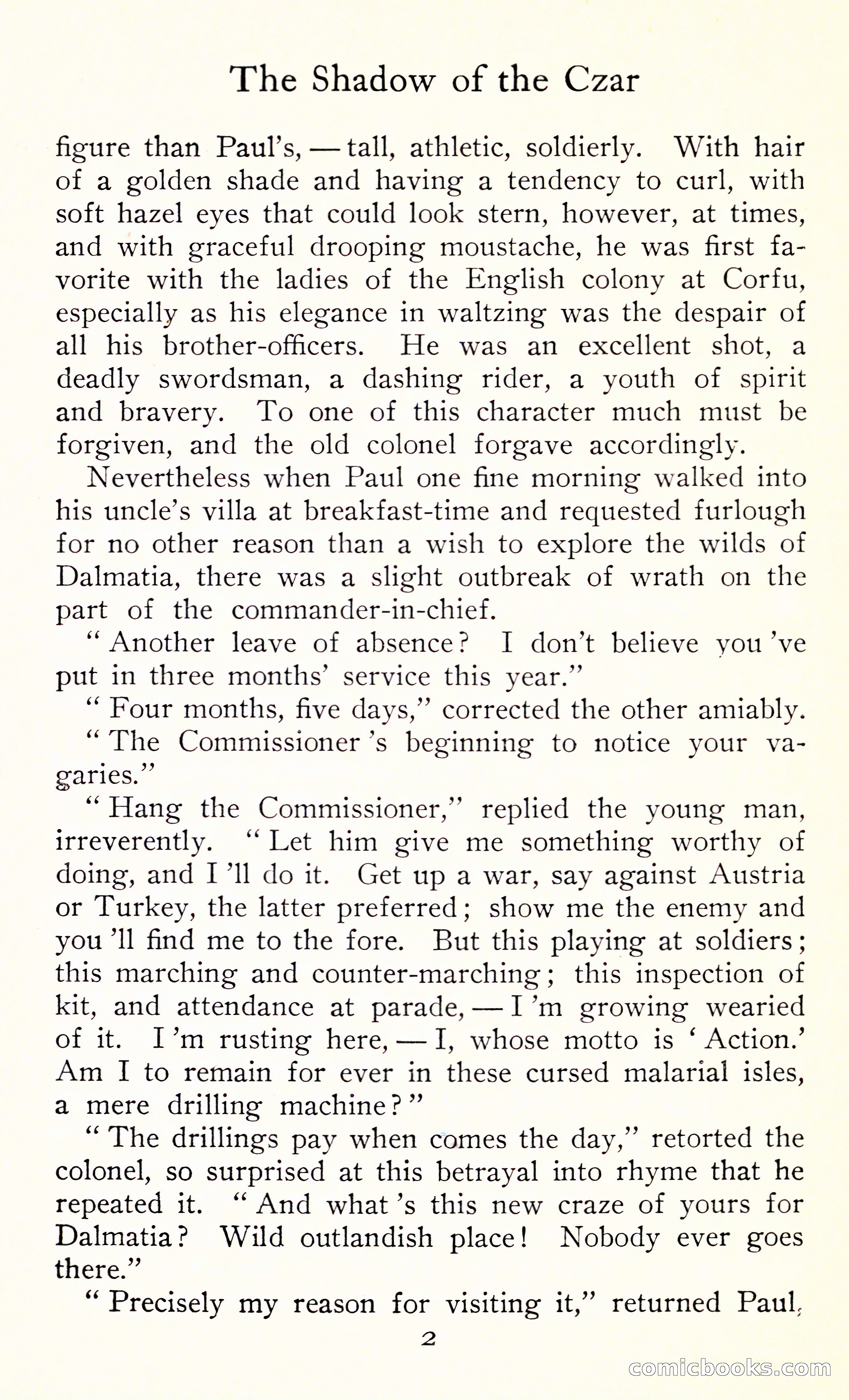 The Shadow of the Czar — page 16 of 400