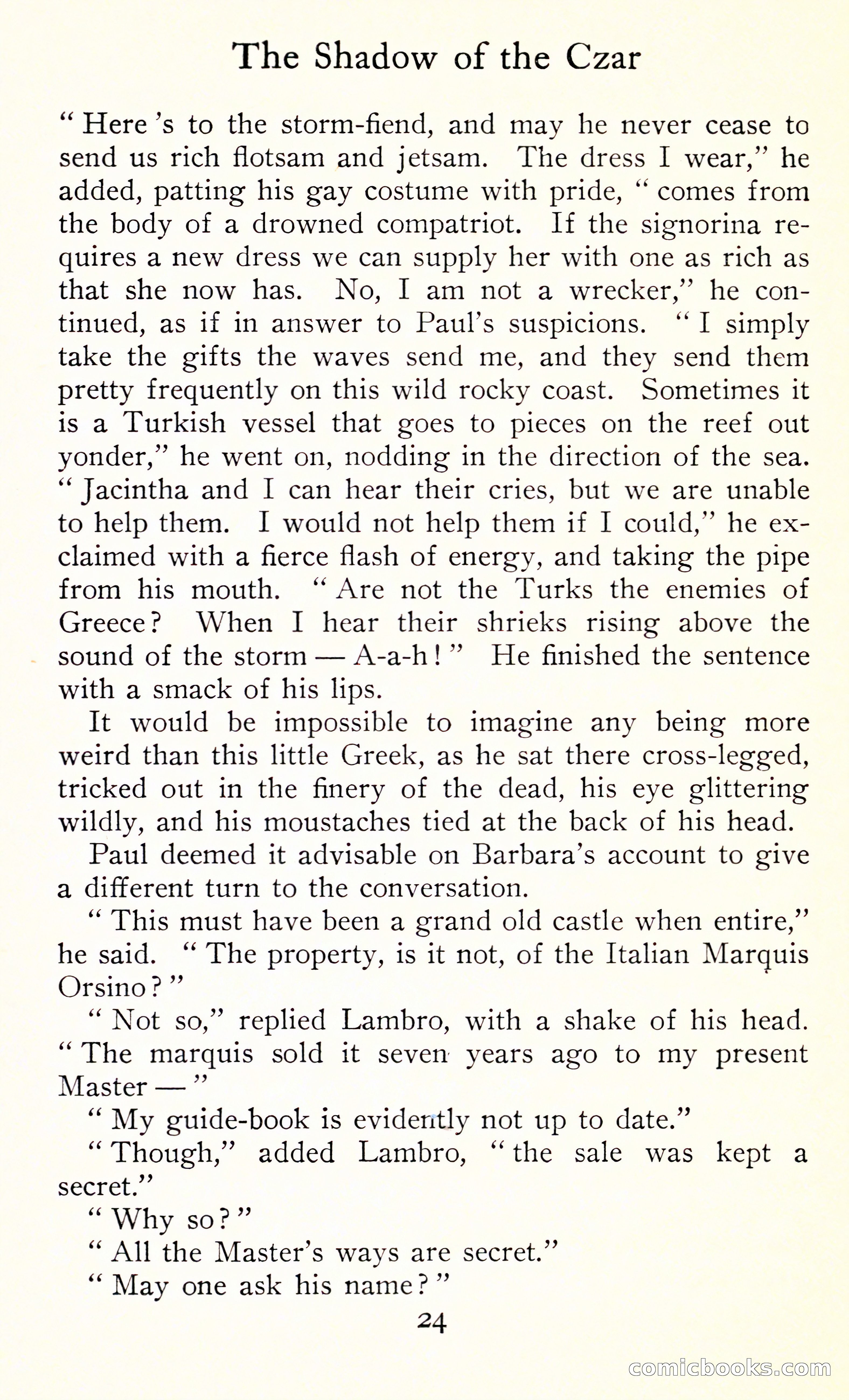The Shadow of the Czar — page 38 of 400