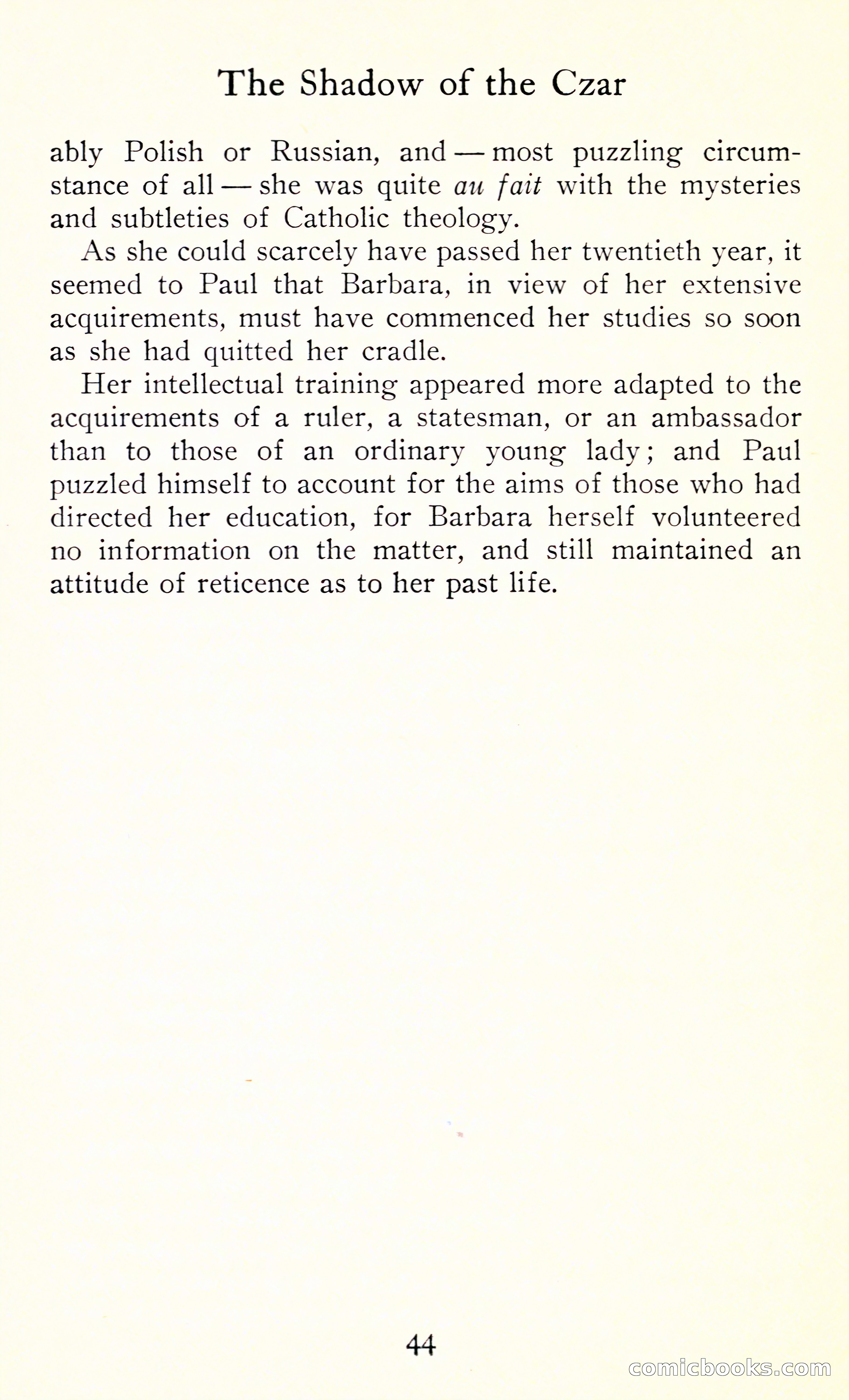 The Shadow of the Czar — page 58 of 400