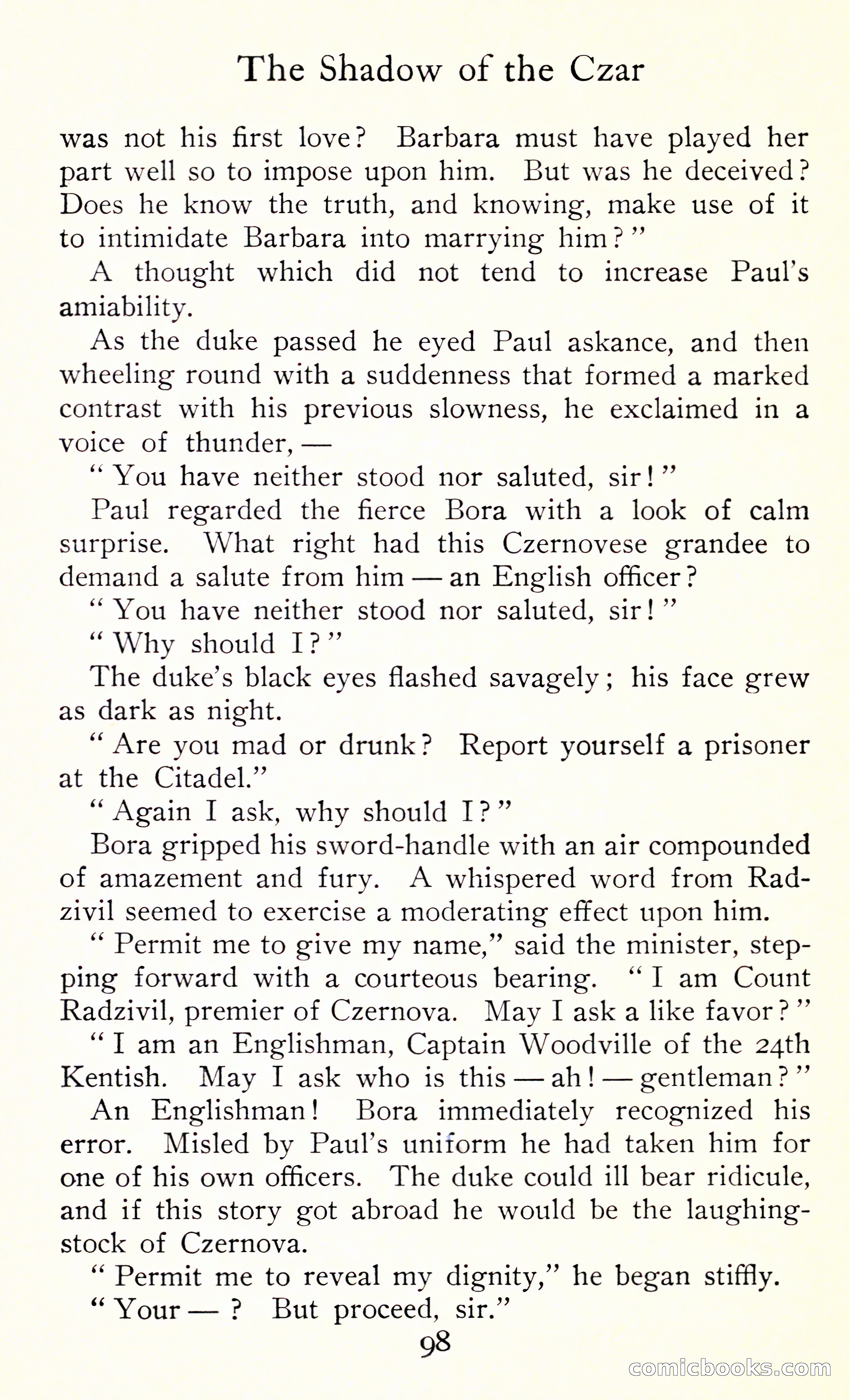 The Shadow of the Czar — page 112 of 400