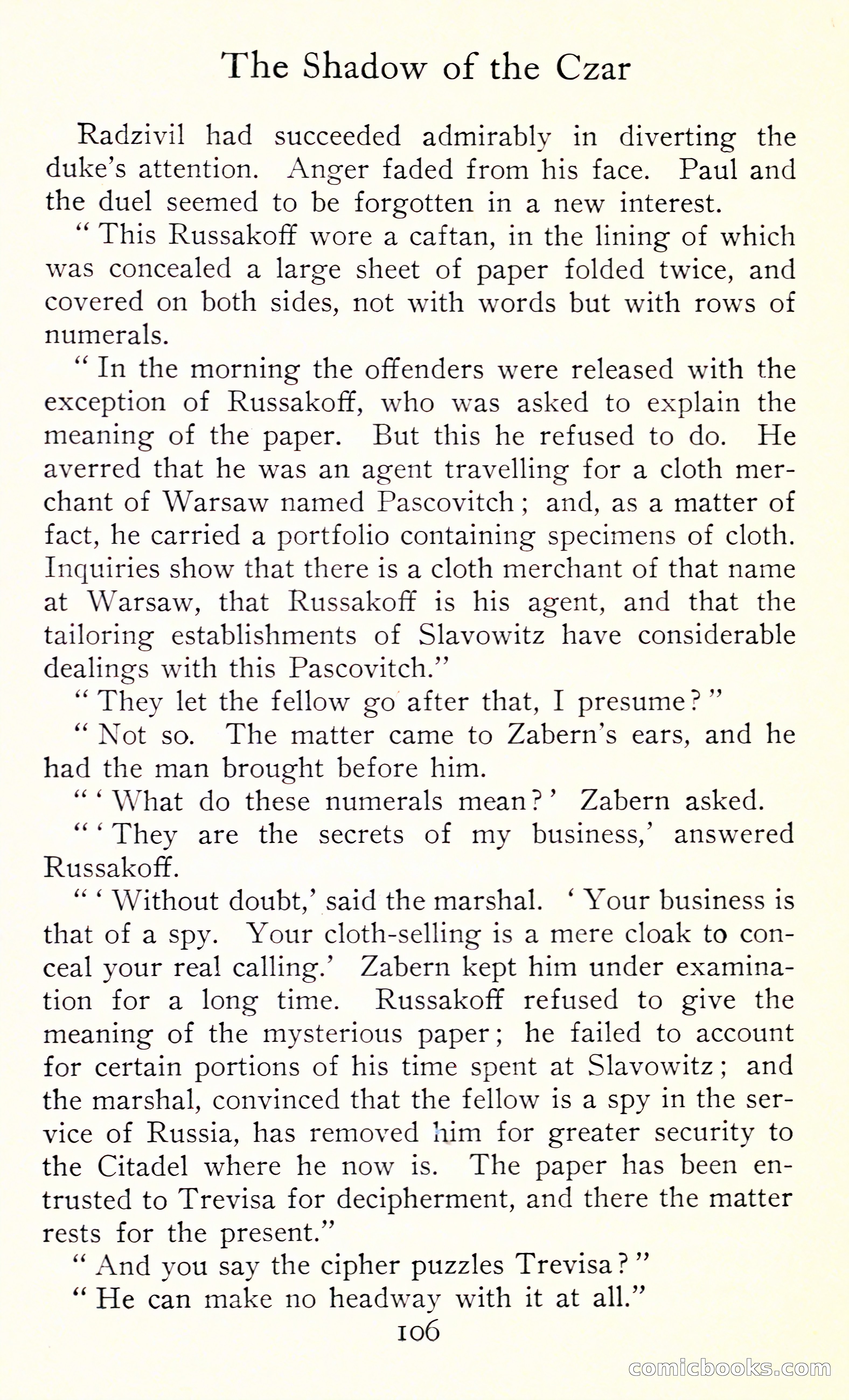 The Shadow of the Czar — page 120 of 400