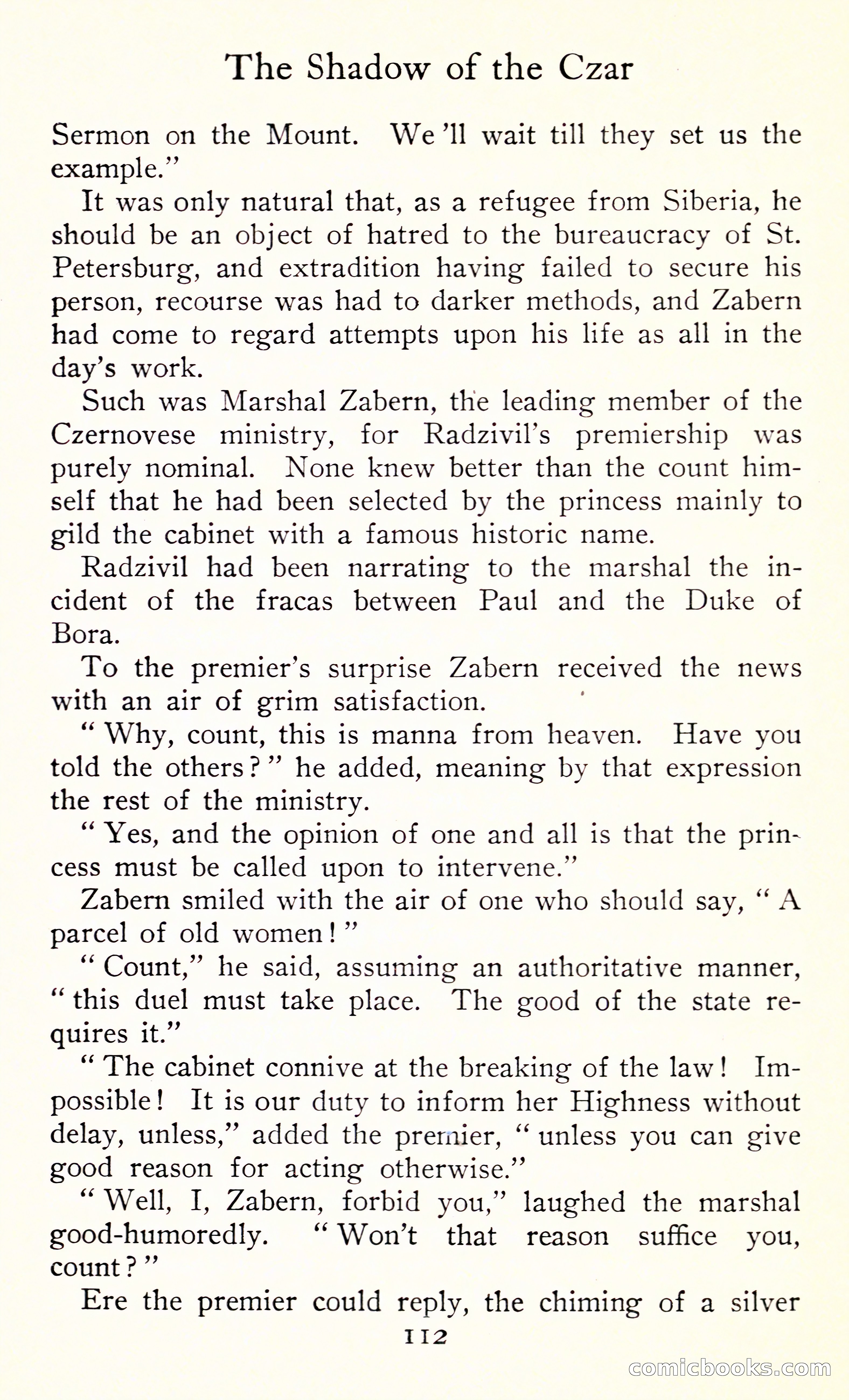 The Shadow of the Czar — page 126 of 400