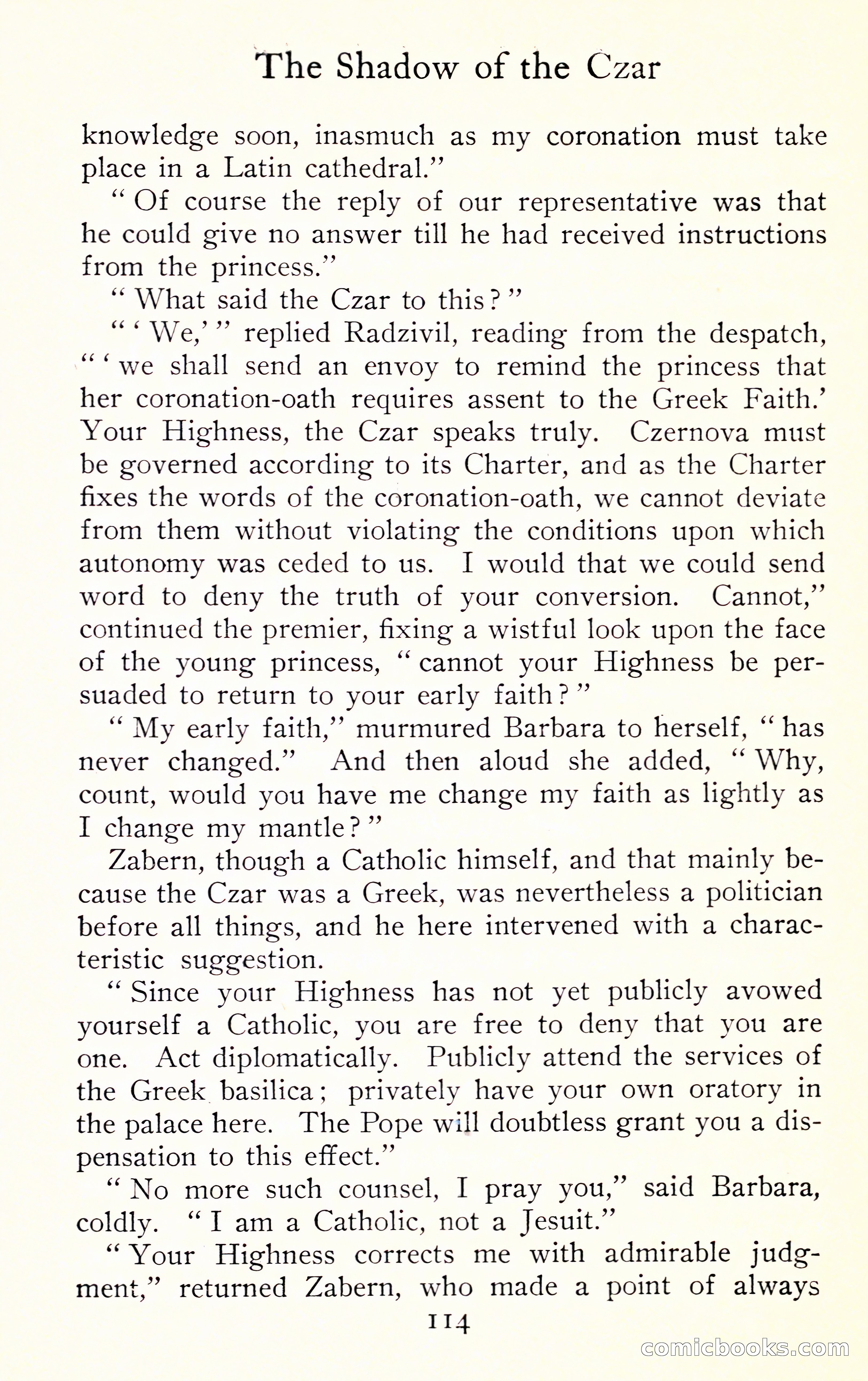 The Shadow of the Czar — page 128 of 400