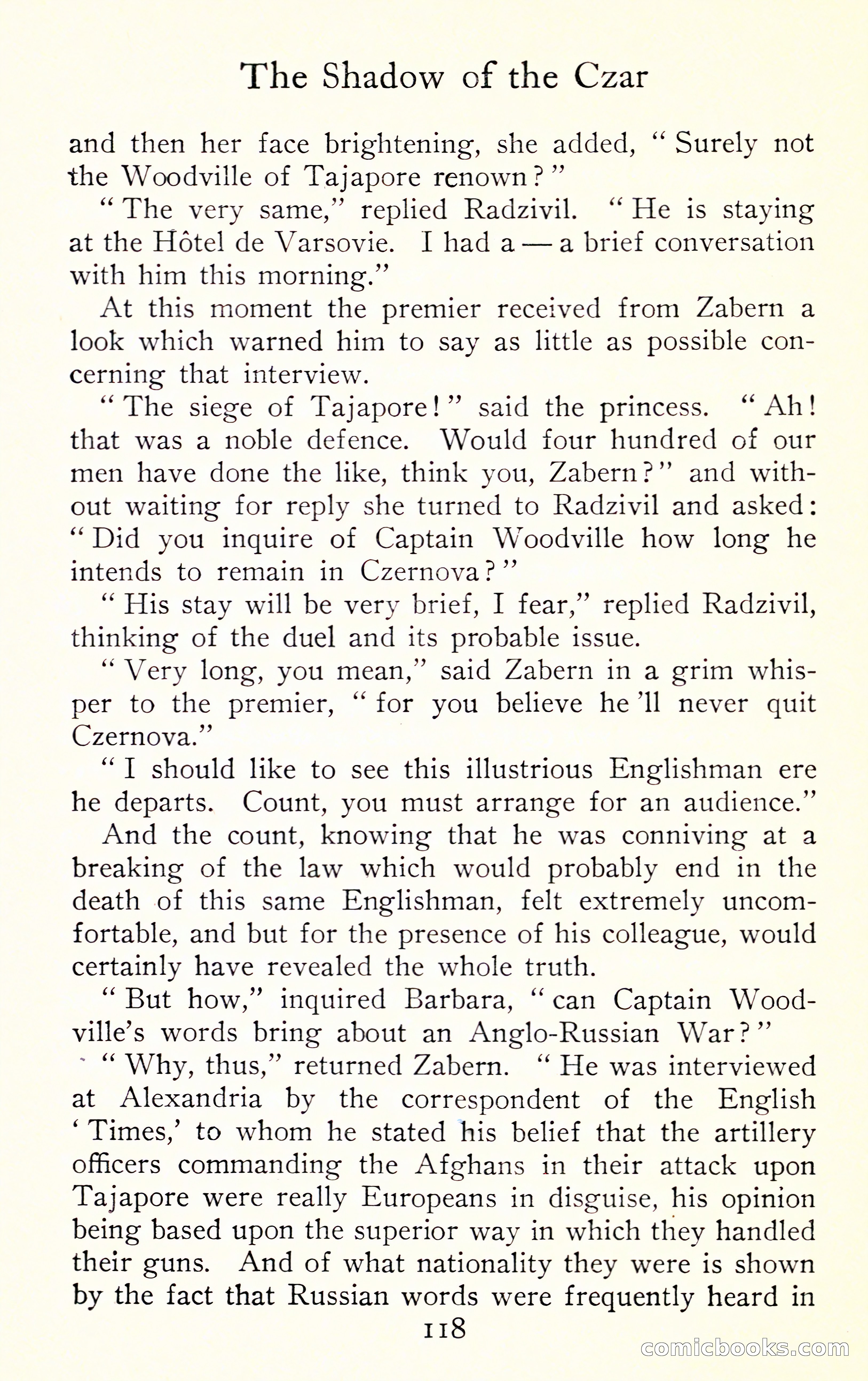 The Shadow of the Czar — page 132 of 400