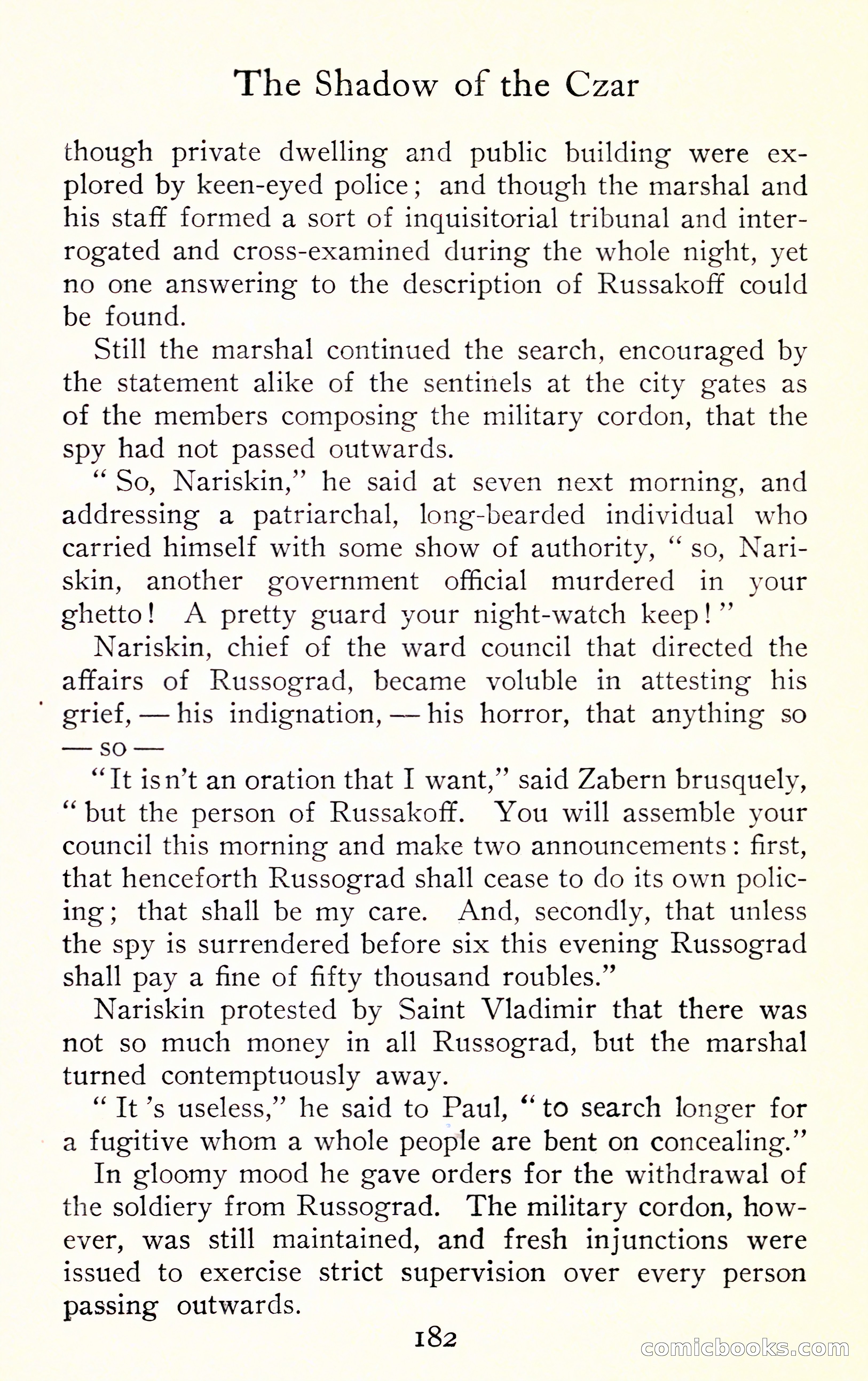 The Shadow of the Czar — page 196 of 400