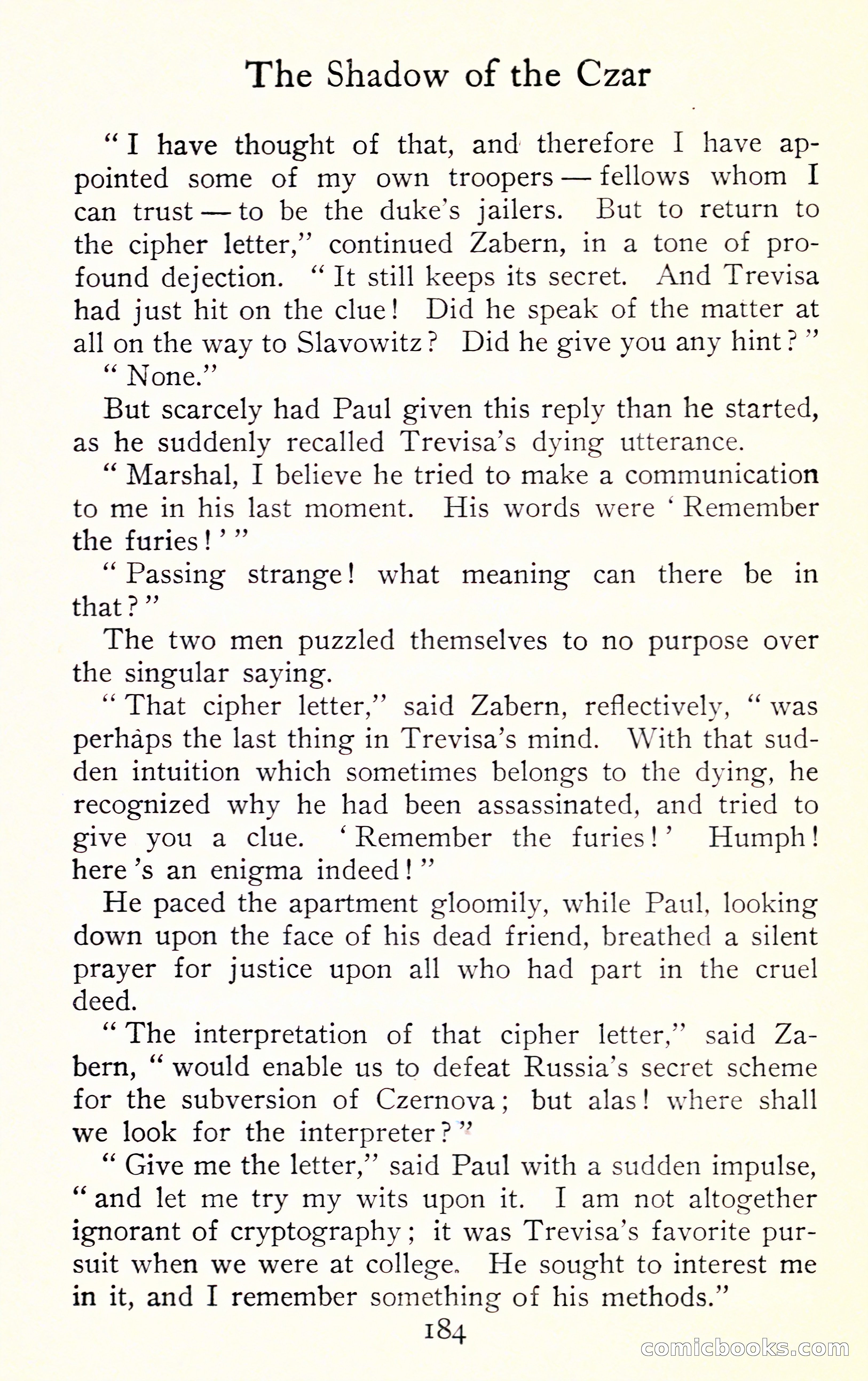 The Shadow of the Czar — page 198 of 400