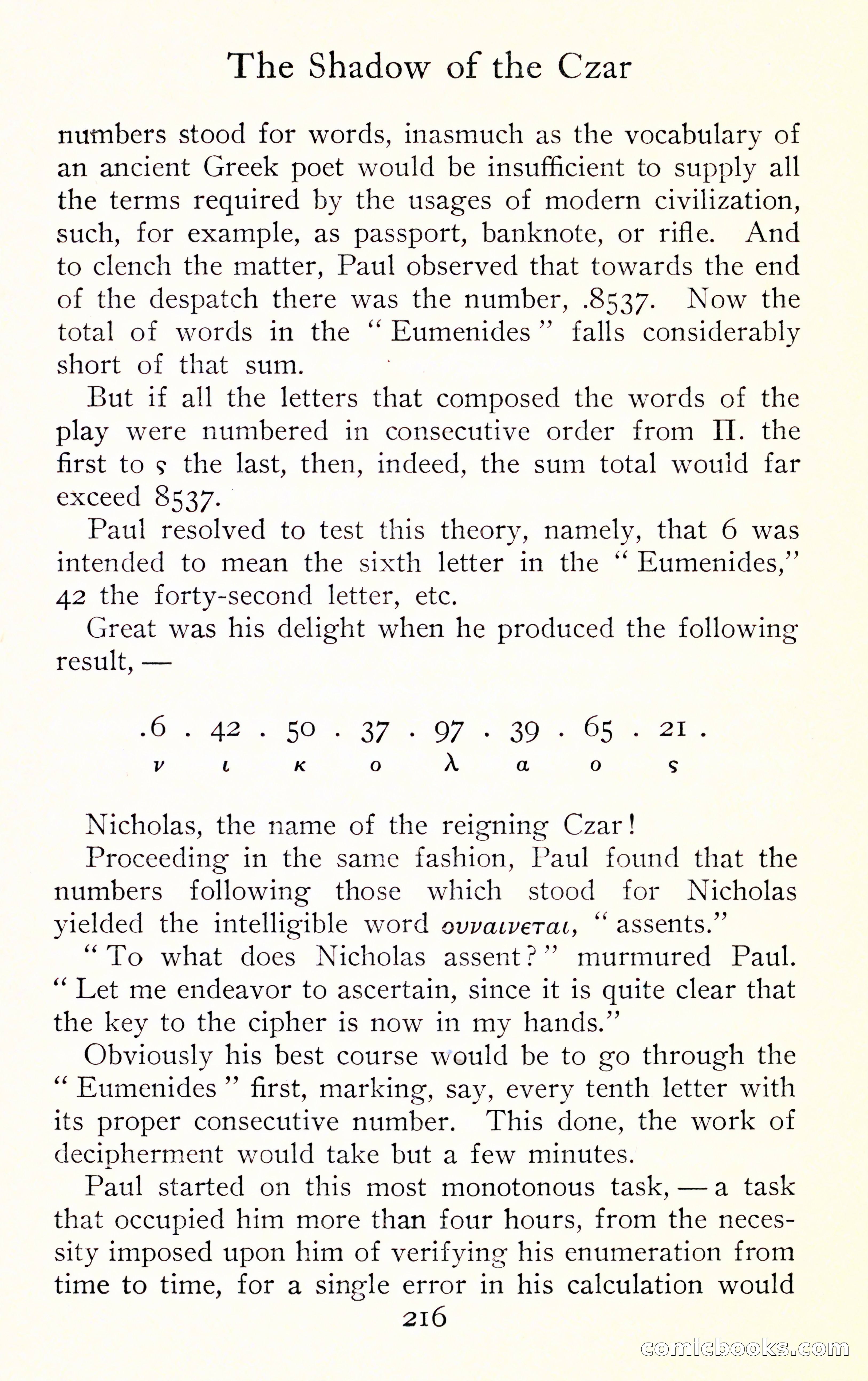 The Shadow of the Czar — page 232 of 400
