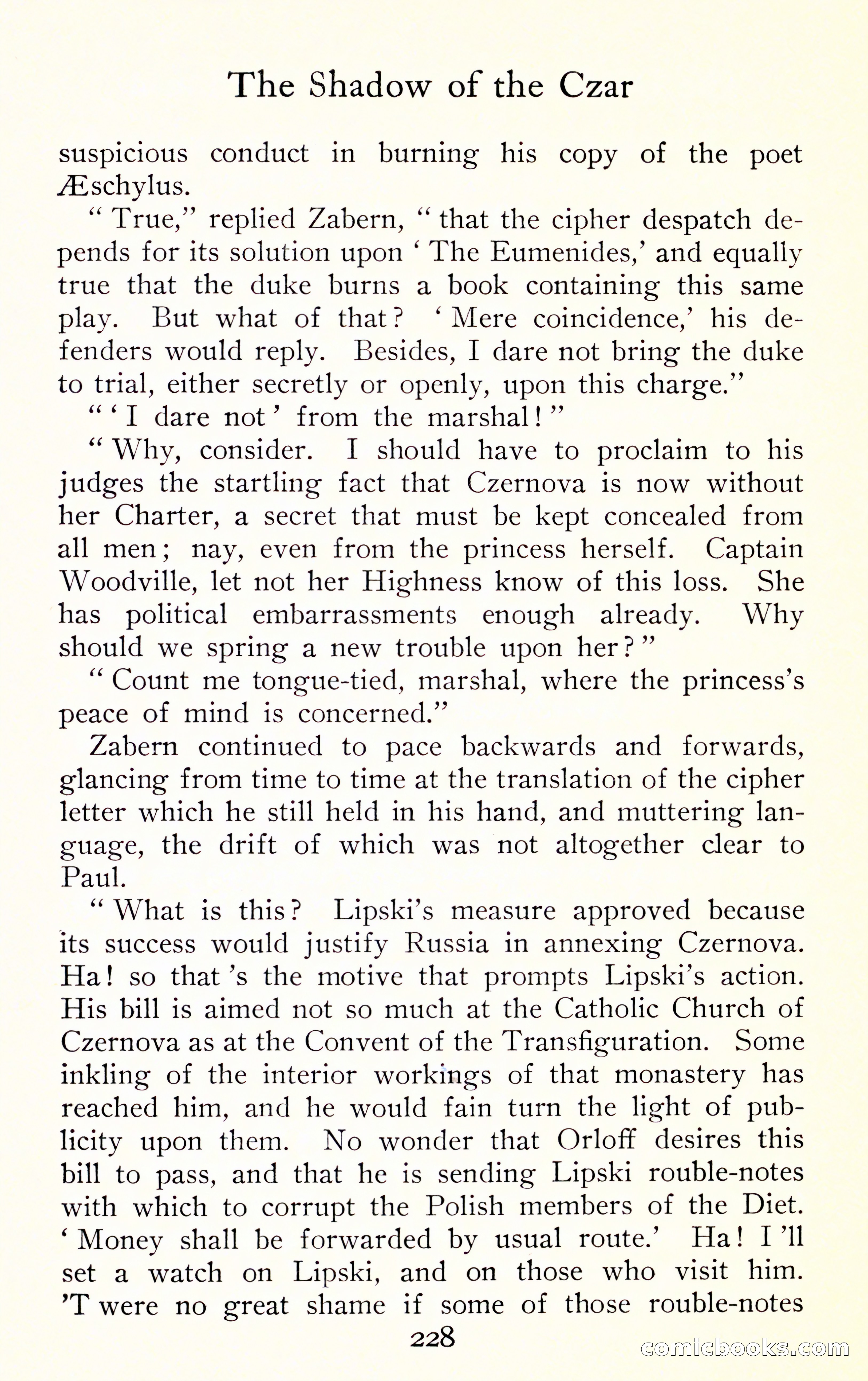 The Shadow of the Czar — page 244 of 400