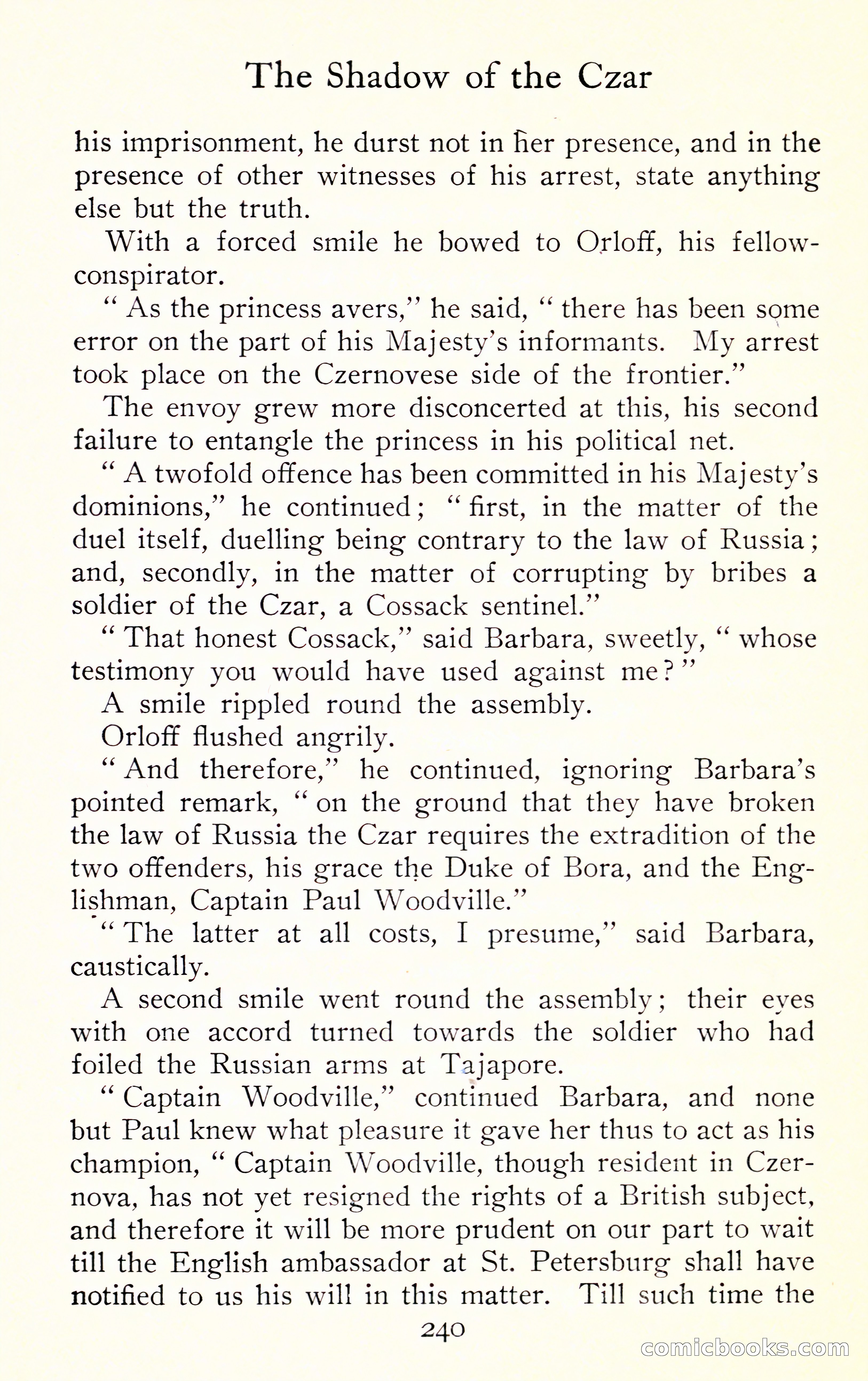 The Shadow of the Czar — page 256 of 400