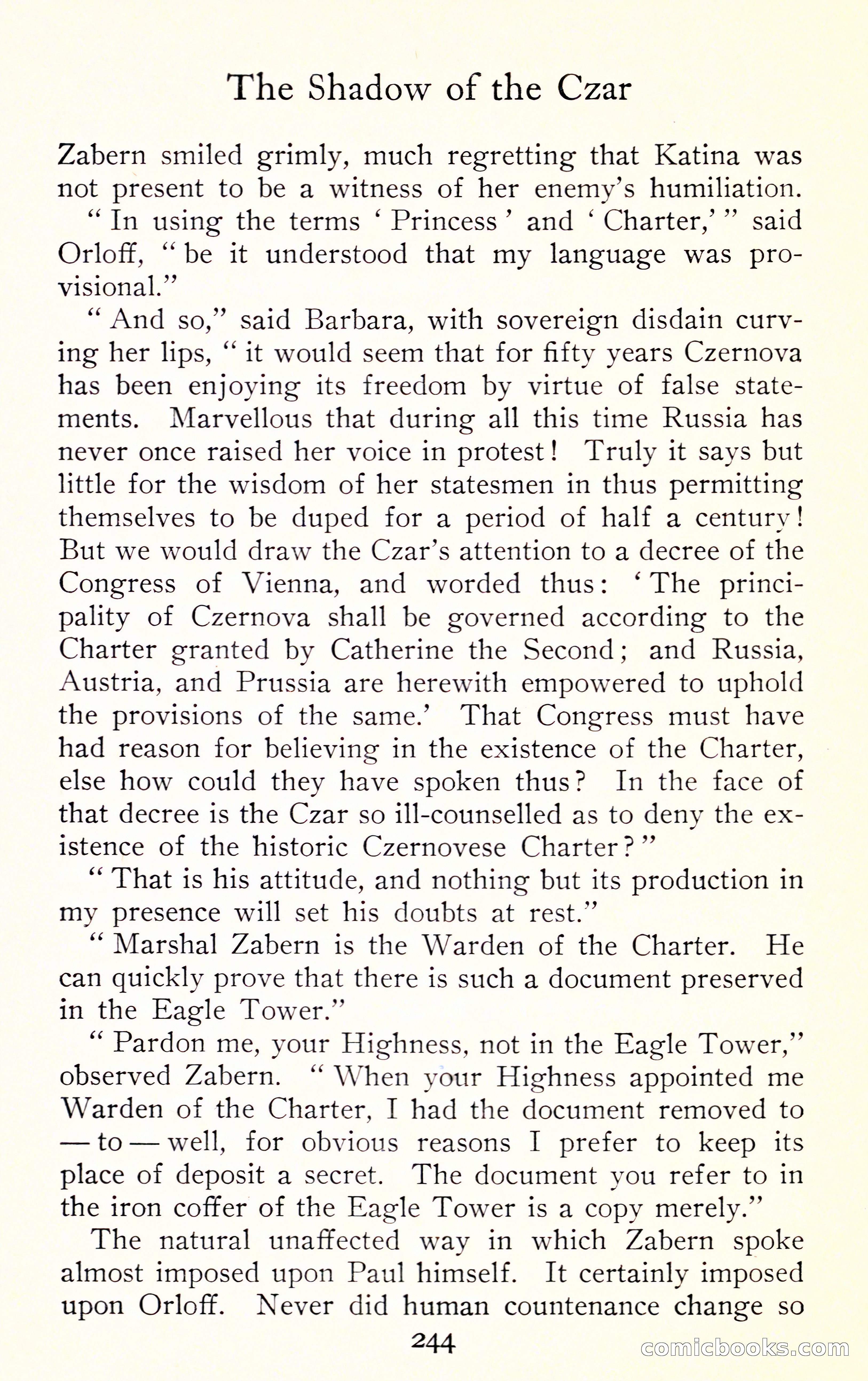 The Shadow of the Czar — page 260 of 400