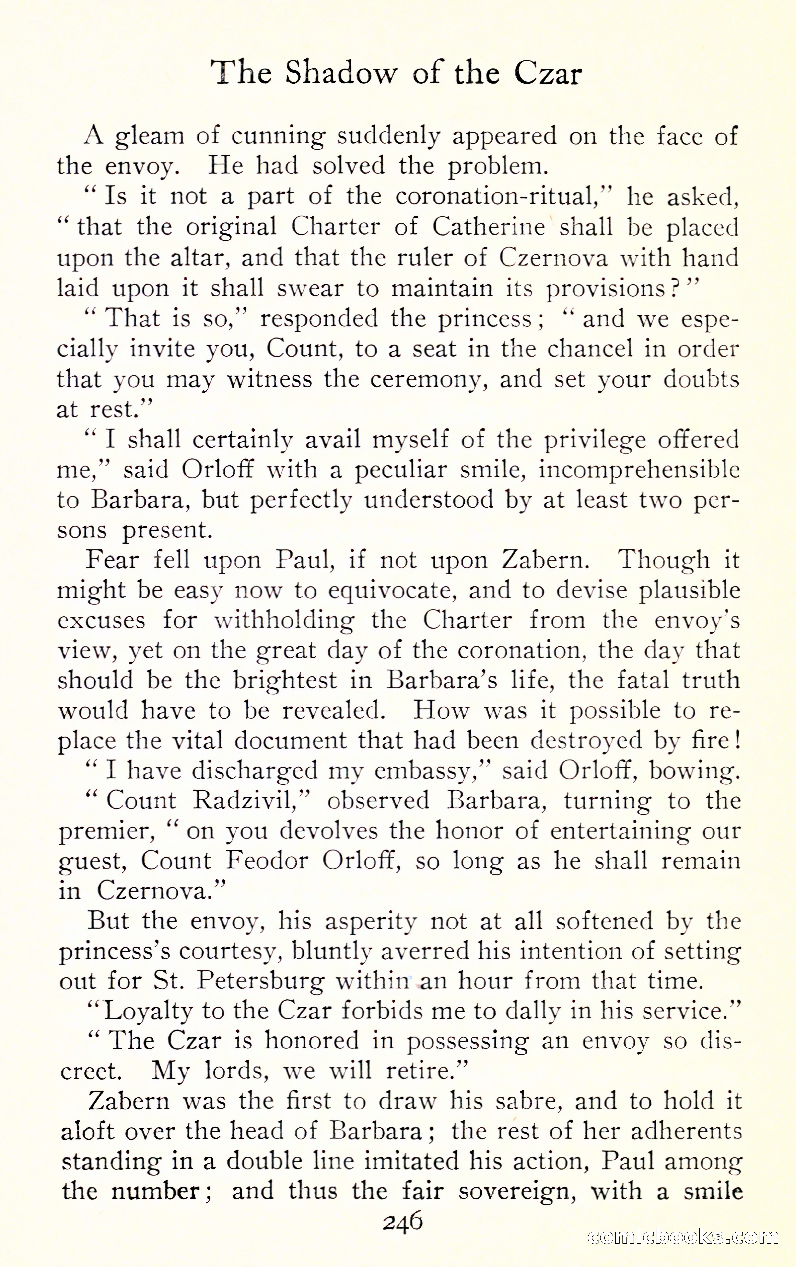 The Shadow of the Czar — page 262 of 400