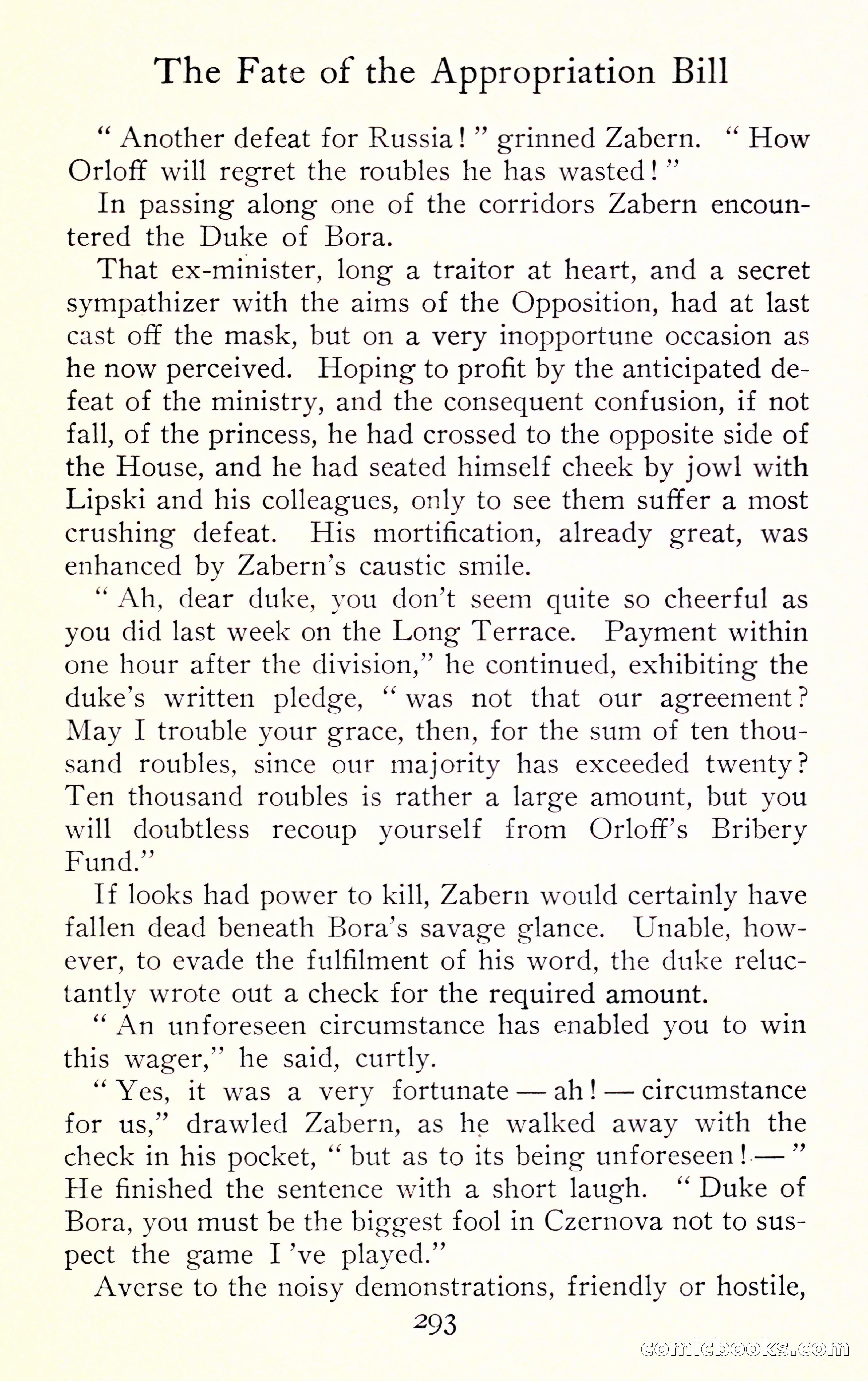 The Shadow of the Czar — page 309 of 400