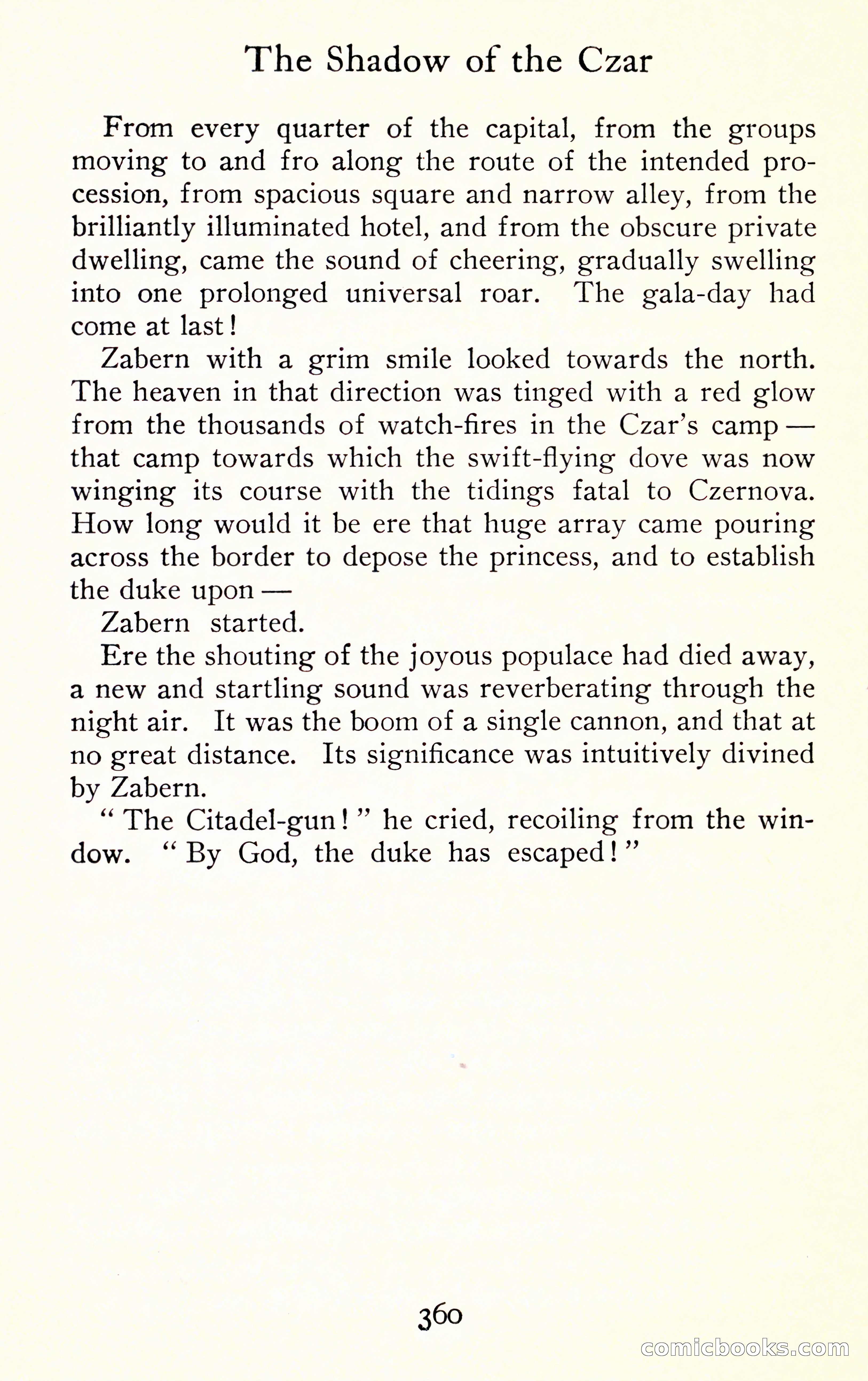 The Shadow of the Czar — page 376 of 400